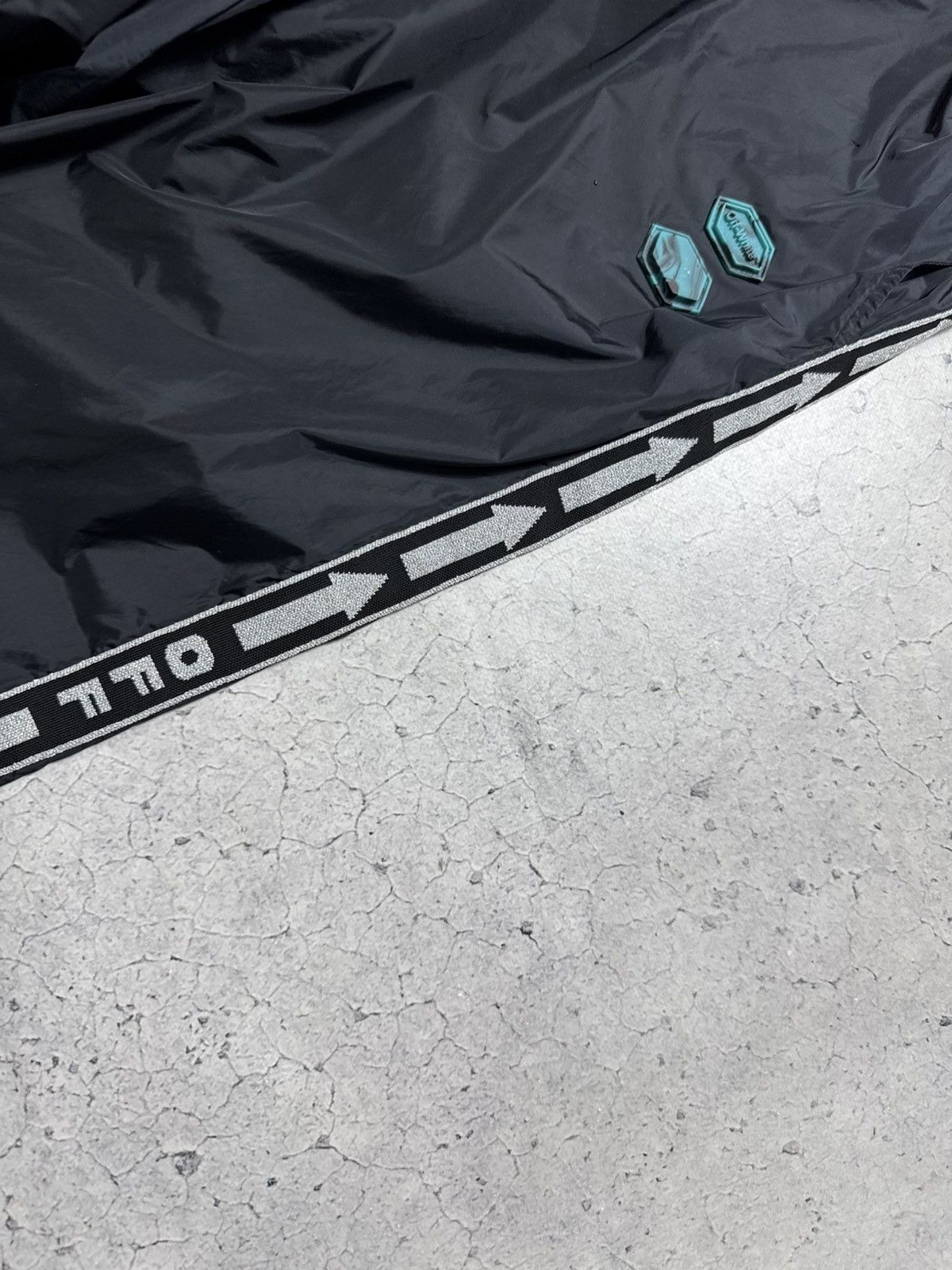 Off-White Off-White Luxury Nylon Black Track Pants Size M Size US 32 / EU 48 - 3 Thumbnail