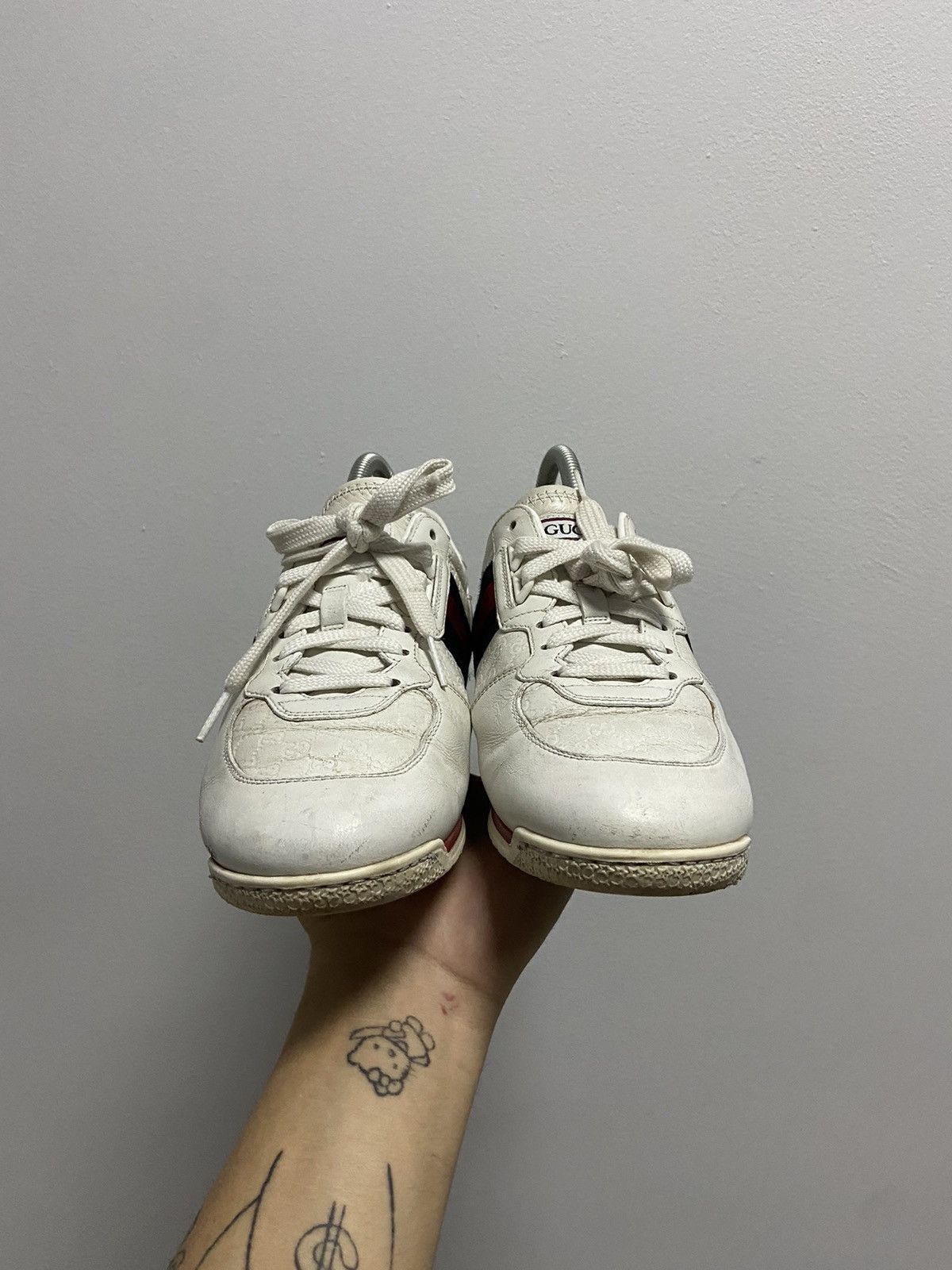 Gucci Gucci low sneakers vintage monogram womens Size US 8 / IT 38 - 5 Thumbnail