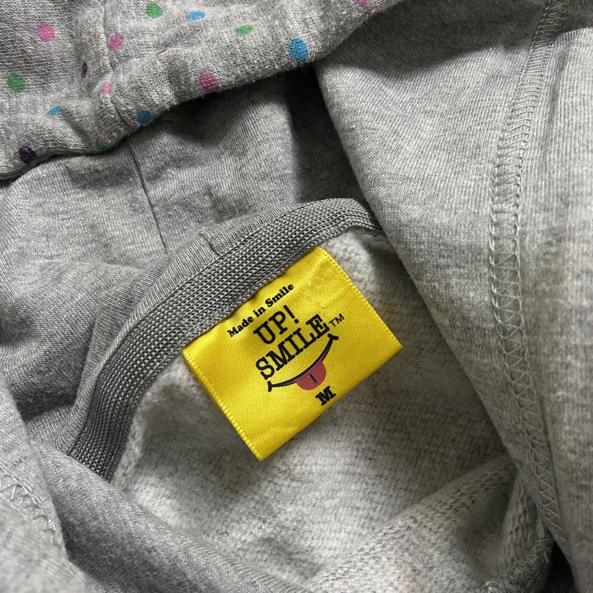 Japanese Brand Japanese Brand UP! Smile Polkadot Hoodie Size US M / EU 48-50 / 2 - 3 Thumbnail