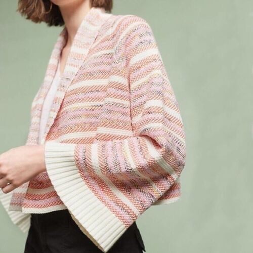 Anthropologie Moth Anthropologie Mahalia Knit Boho Bell Cardigan Sweater Size S / US 4 / IT 40 - 8 Thumbnail