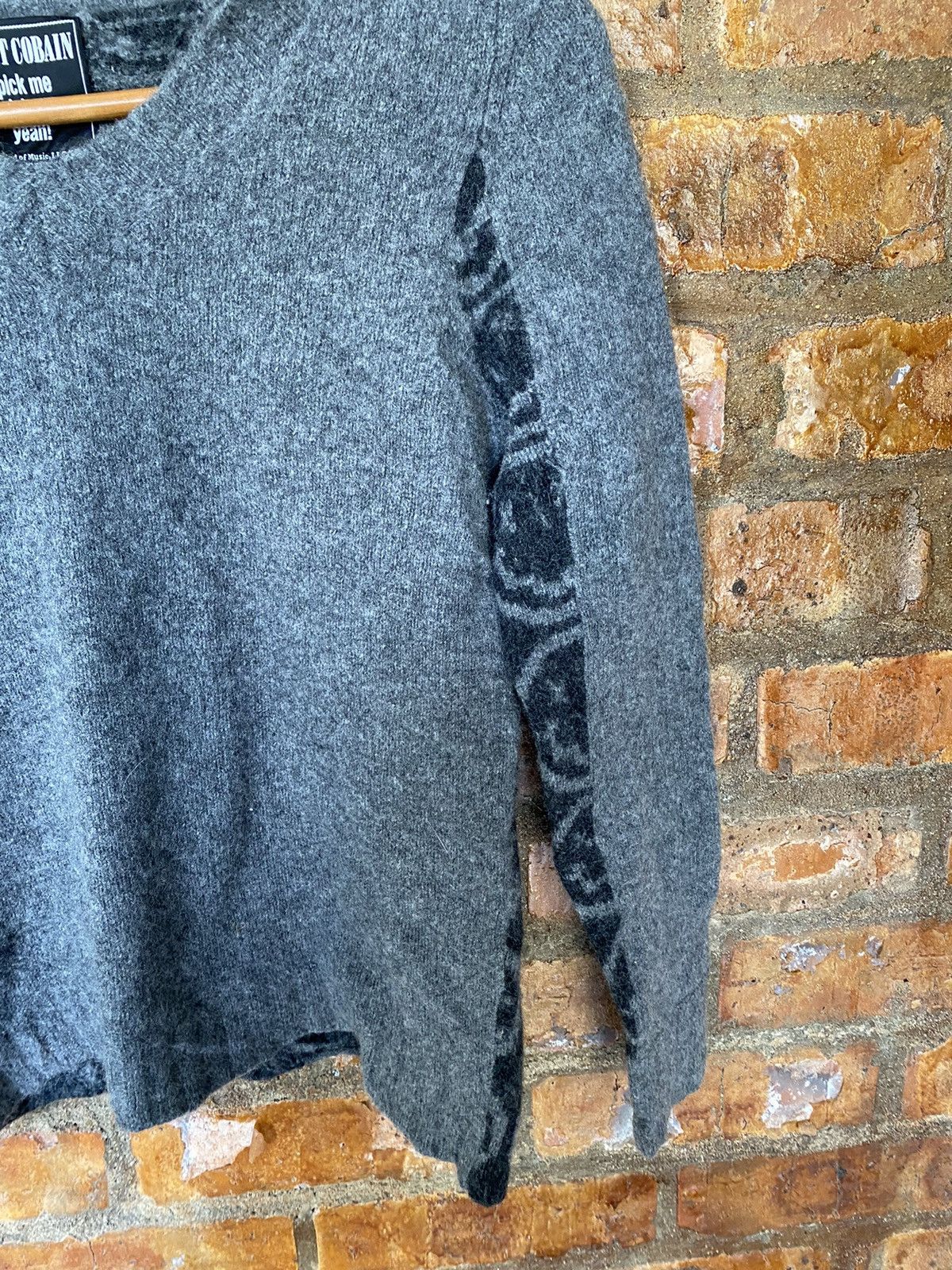 Hysteric Glamour AW2009 Hysteric X Cobain smile jacquard wool knit Size S / US 4 / IT 40 - 9 Thumbnail