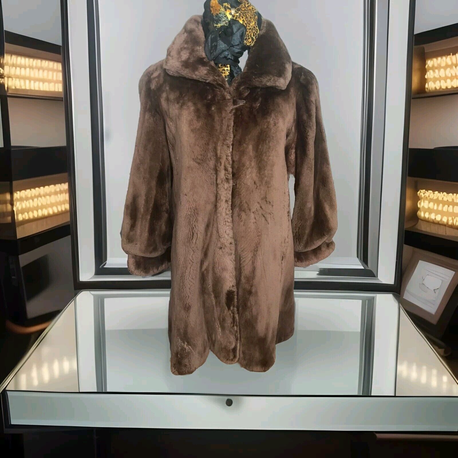 Other Garber Furs Chicago Woman Coat 3/4 Shave Beaver Size 10-12 Size L / US 10 / IT 46 - 1 Thumbnail