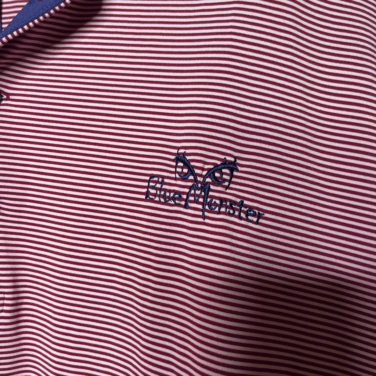 Other GREYSON Golf Polo Shirt XL red Striped Performance Size US XL / EU 56 / 4 - 3 Thumbnail