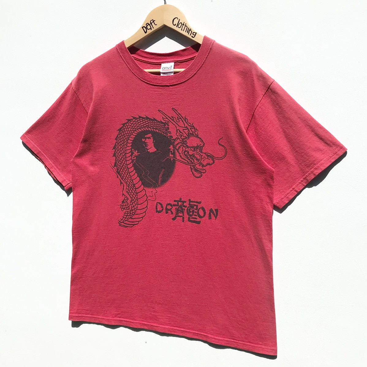 Vintage Y2K Vintage Bruce Lee Woo Dragon Movie Tee SunFaded Size US M / EU 48-50 / 2 - 3 Thumbnail
