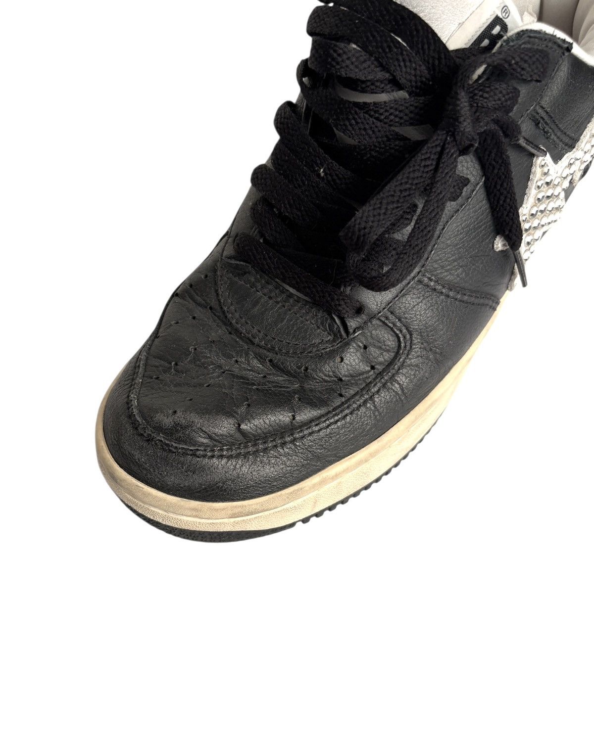 Bape × Swarovski Rare BAPE Bapesta Swarovski Crystal Stars Size US 10 / EU 43 - 6 Thumbnail