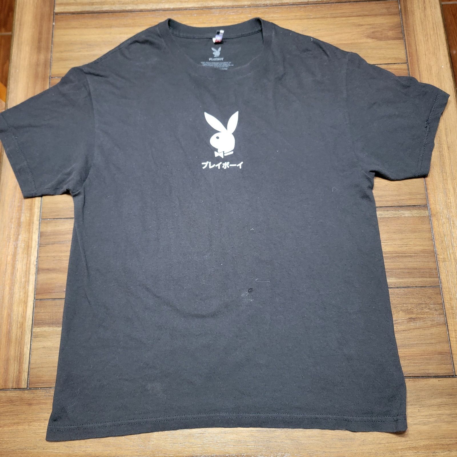 Playboy Color Bars x Playboy Tee "Playboy Club Tokyo, Japan" - Large Size US L / EU 52-54 / 3 - 1 Thumbnail