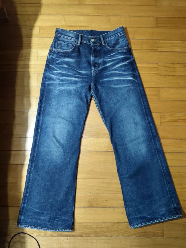 Acne Studios acne studiosCropped corrugated jeans 2503-Nextarrow Size US 29 - 2 Thumbnail