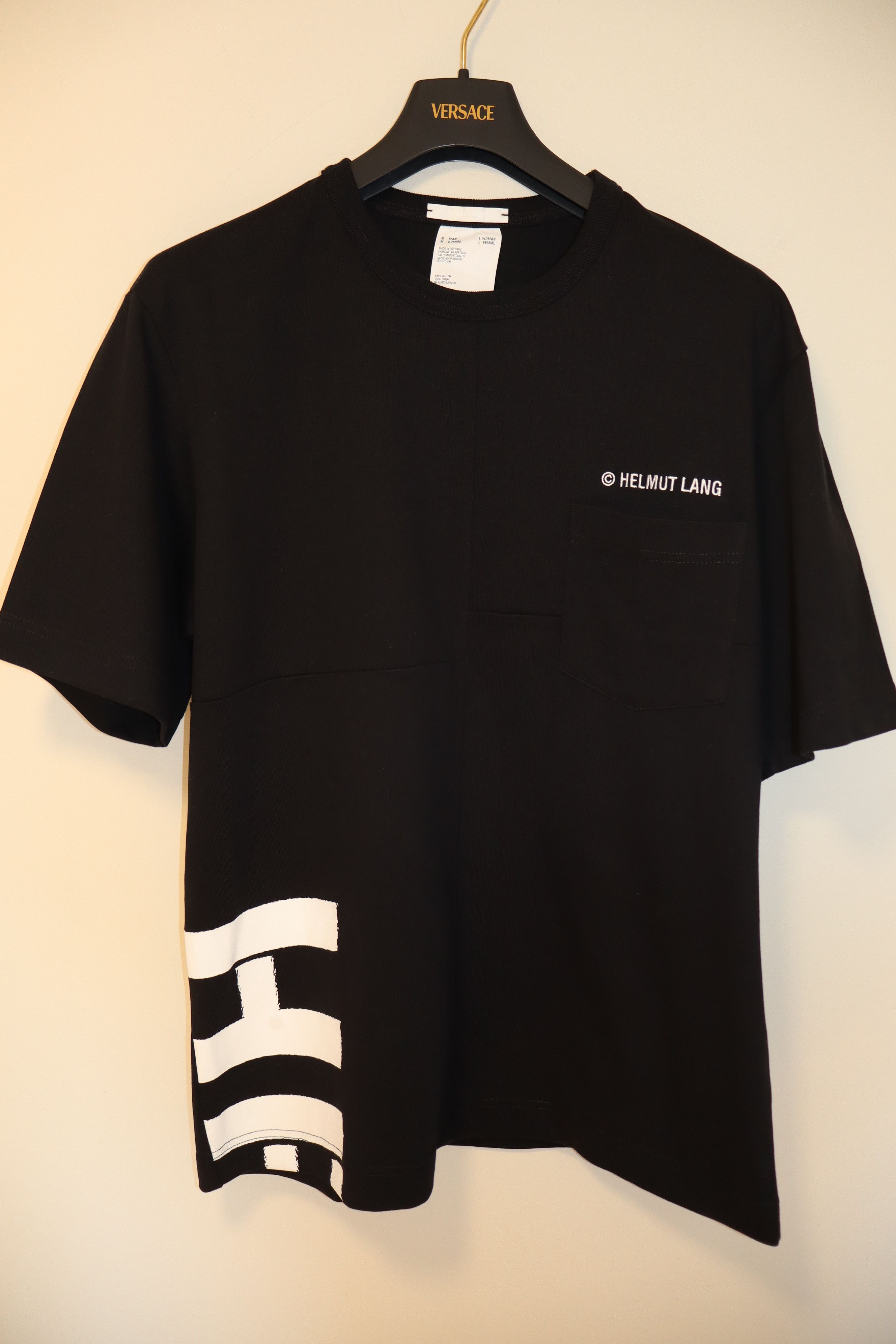 Helmut Lang Logo patch t-shirt Size US M / EU 48-50 / 2 - 1 Thumbnail