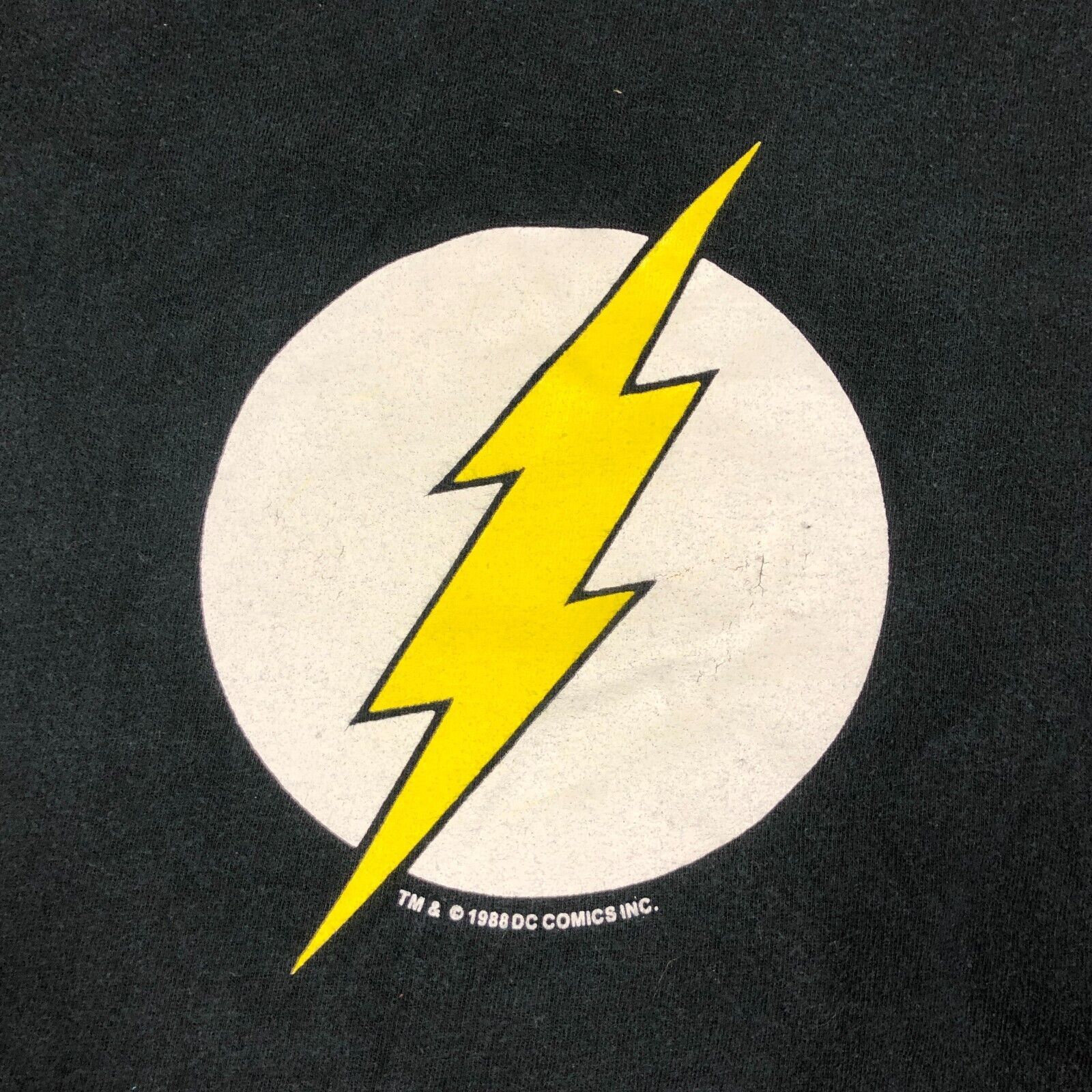 Vintage Vintage DC Comics Flash Logo Black Long Sleeve Shirt Size XL Size US XL / EU 56 / 4 - 2 Thumbnail