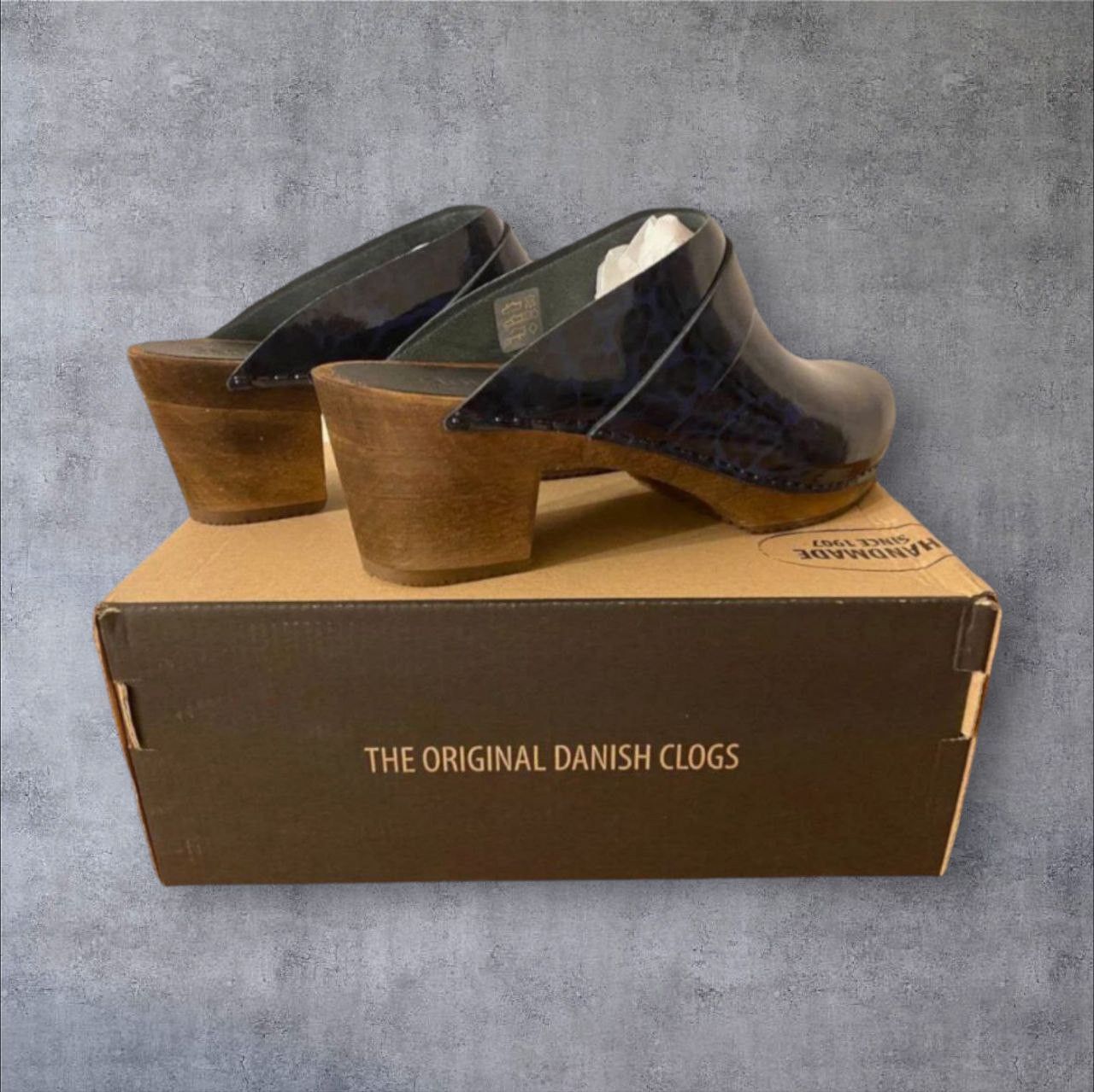 Other Elegant Navy Clogs by Sanita Size US 9 / IT 39 - 7 Thumbnail