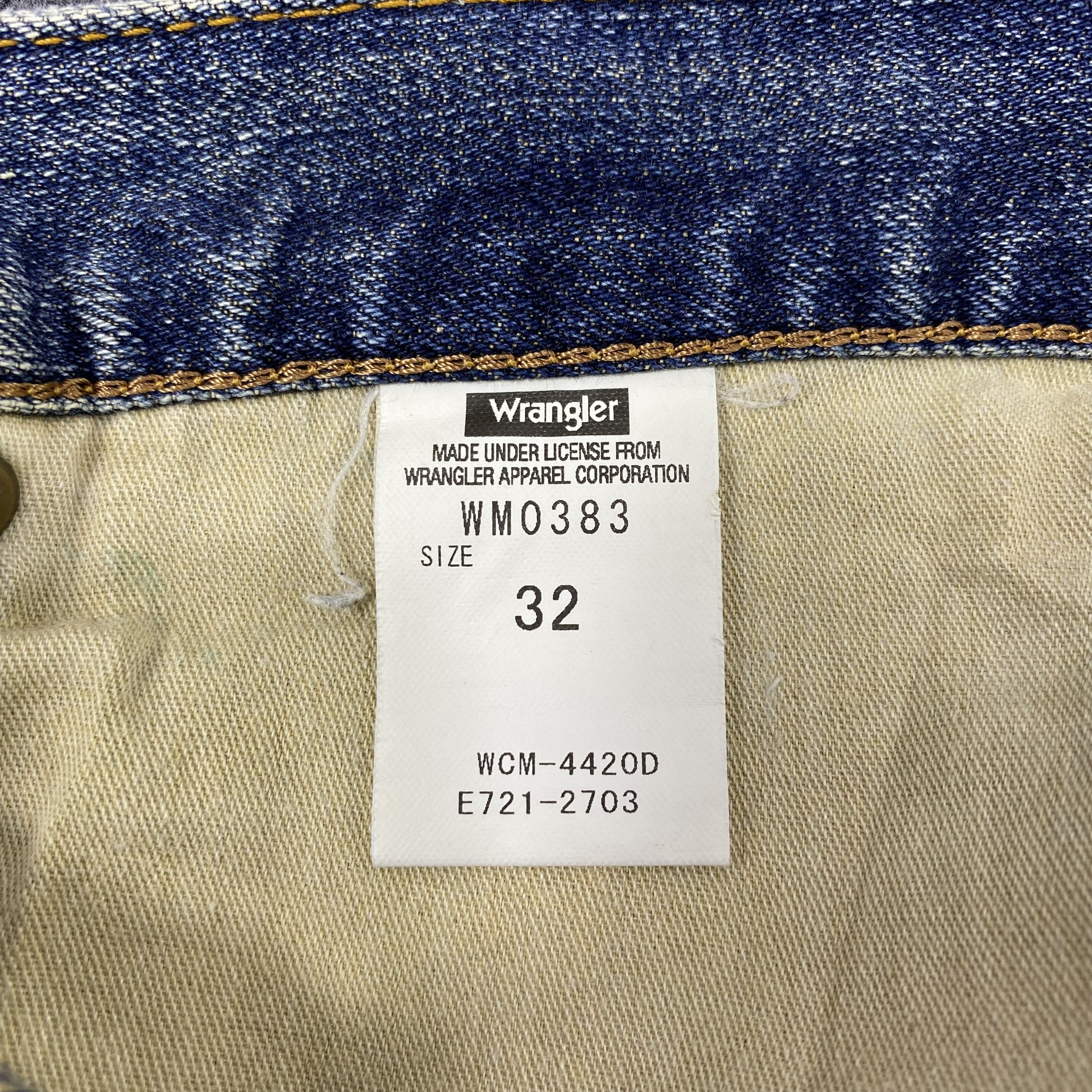 Jean × Vintage × Wrangler Vintage Wrangler Blue Wash Jeans-J1170 Size US 34 / EU 50 - 9 Thumbnail