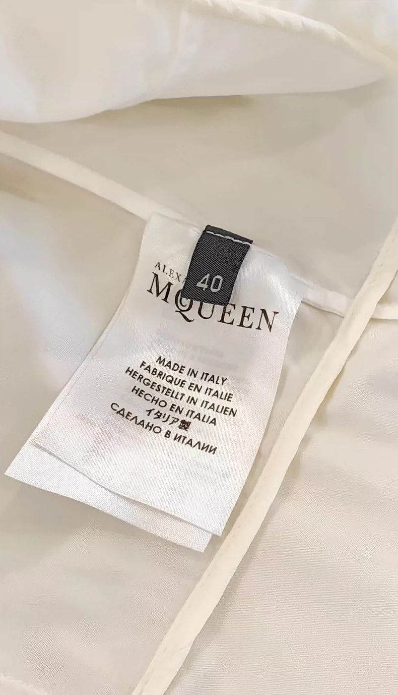 Alexander McQueen Alexander McQUEEN size 40 Skirt and waist cinching white s Size M / US 6-8 / IT 42-44 - 7 Thumbnail