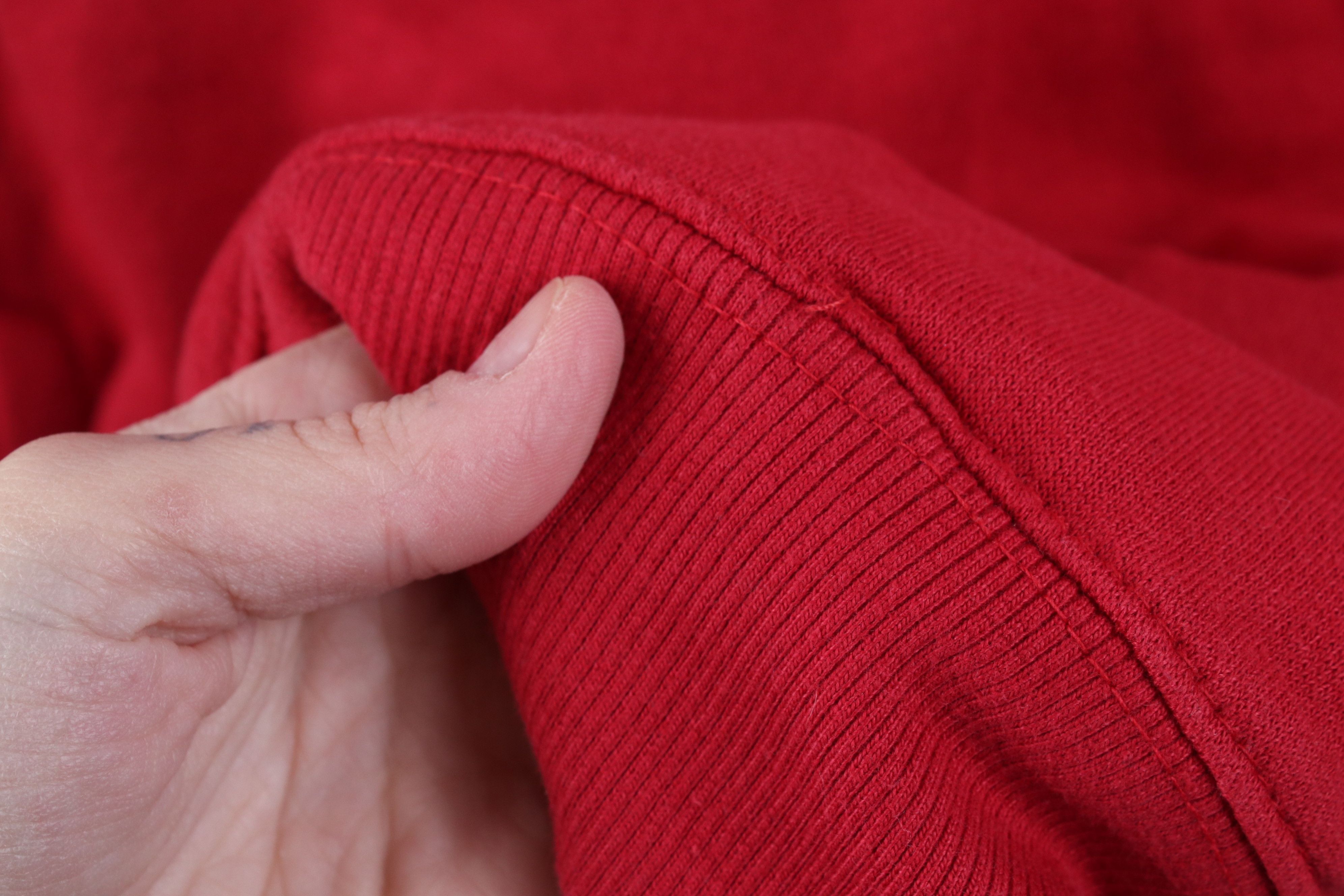 Vintage Vintage Y2K Streetwear Blend Blank Hoodie Sweatshirt Red Size US L / EU 52-54 / 3 - 4 Thumbnail