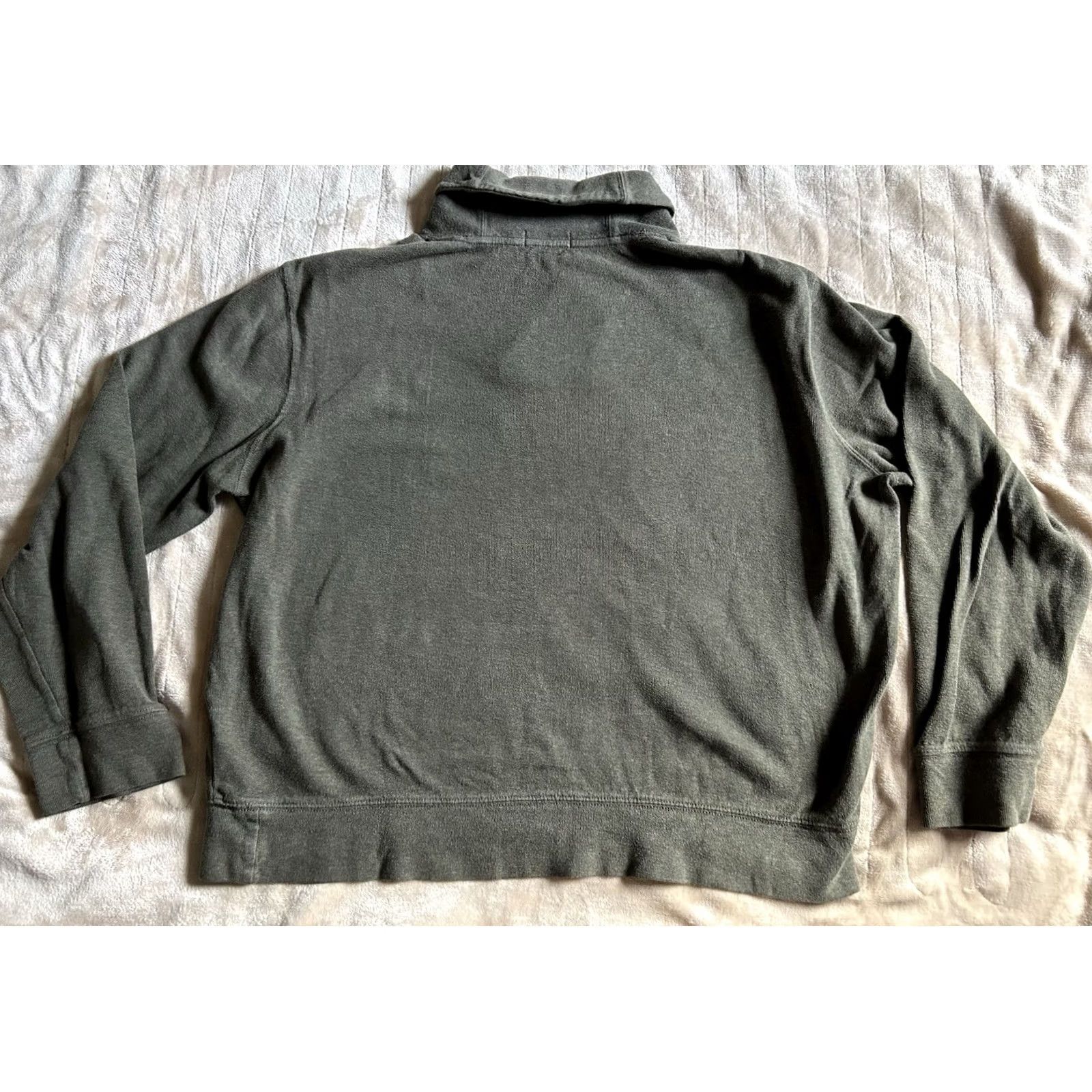 Ralph Lauren Polo Ralph Lauren Dark Green Men’s Shawl Neck Pullover Sweater XL Shirt Mens Green Pullover Shawl Neck Knit Pullover Sweater XL Size US XL / EU 56 / 4 - 2 Thumbnail