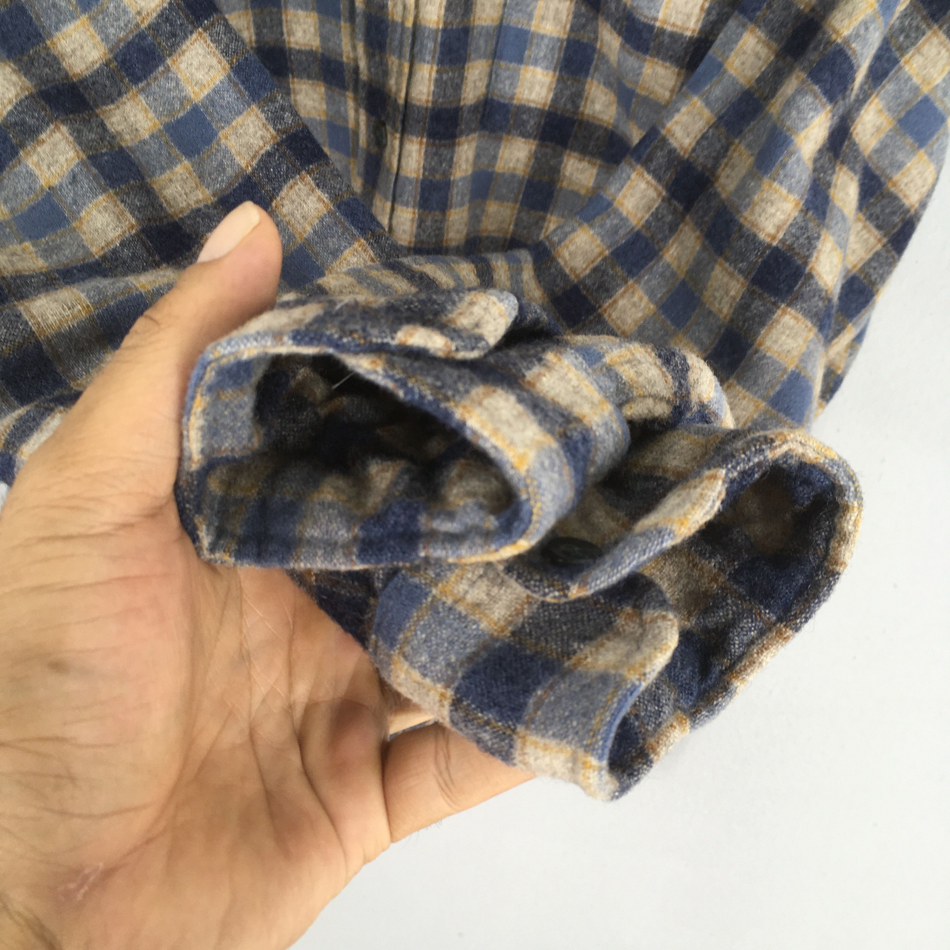 Pendleton Vintage 1980s Pendleton Plaid Shadow Gray Checkered Shirt M Size US M / EU 48-50 / 2 - 4 Thumbnail
