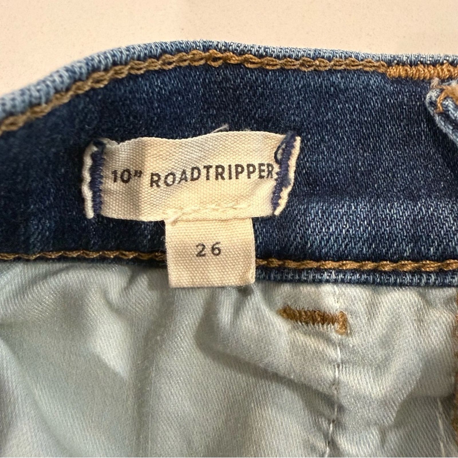 Madewell Madewell 10” High Rise Roadtripper Denim Jeans Womens 26 Size 26" / US 2 / IT 38 - 12 Thumbnail