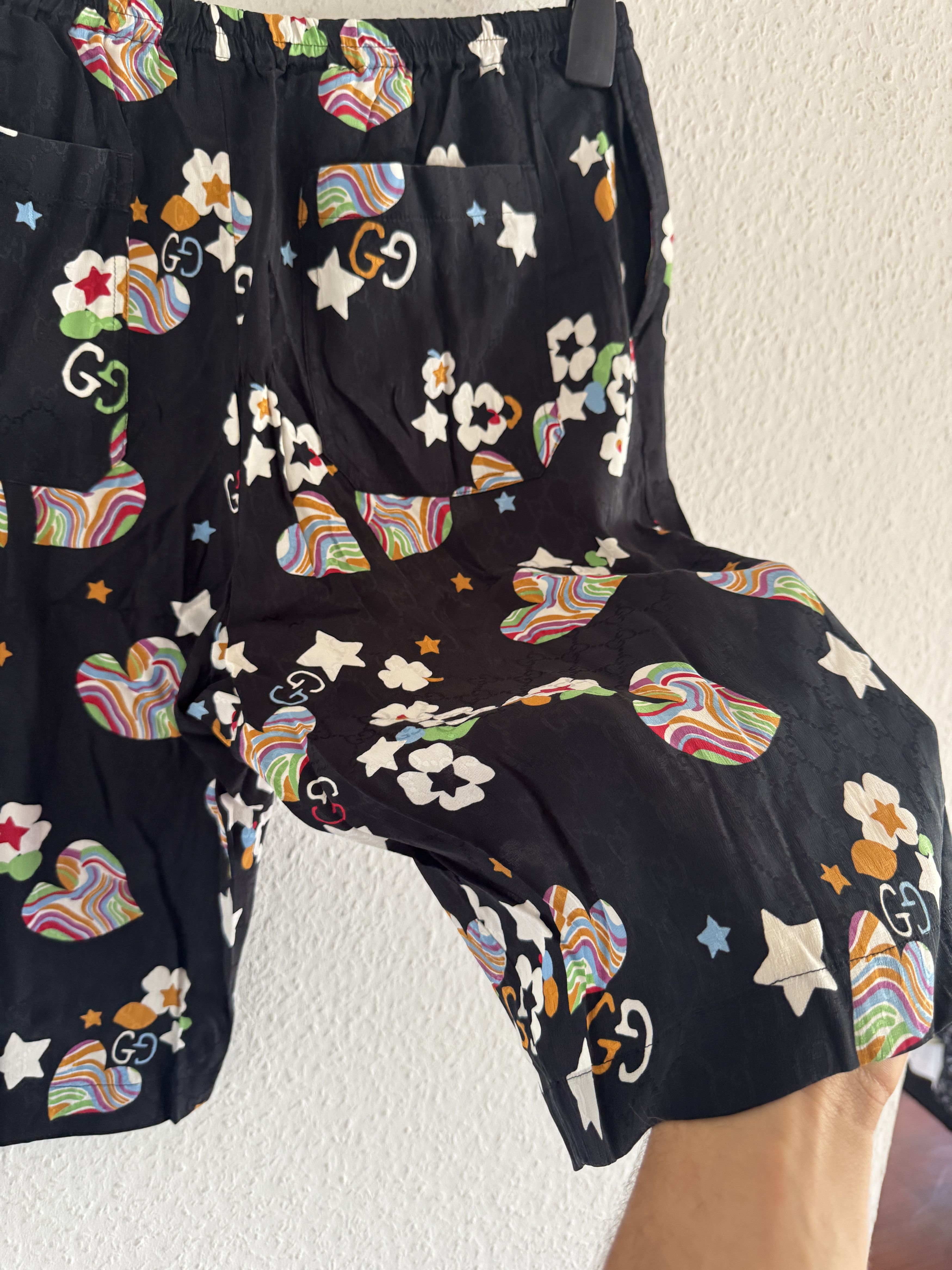 Gucci Fantasia Monogram Silk Shorts Size US 32 / EU 48 - 19 Thumbnail