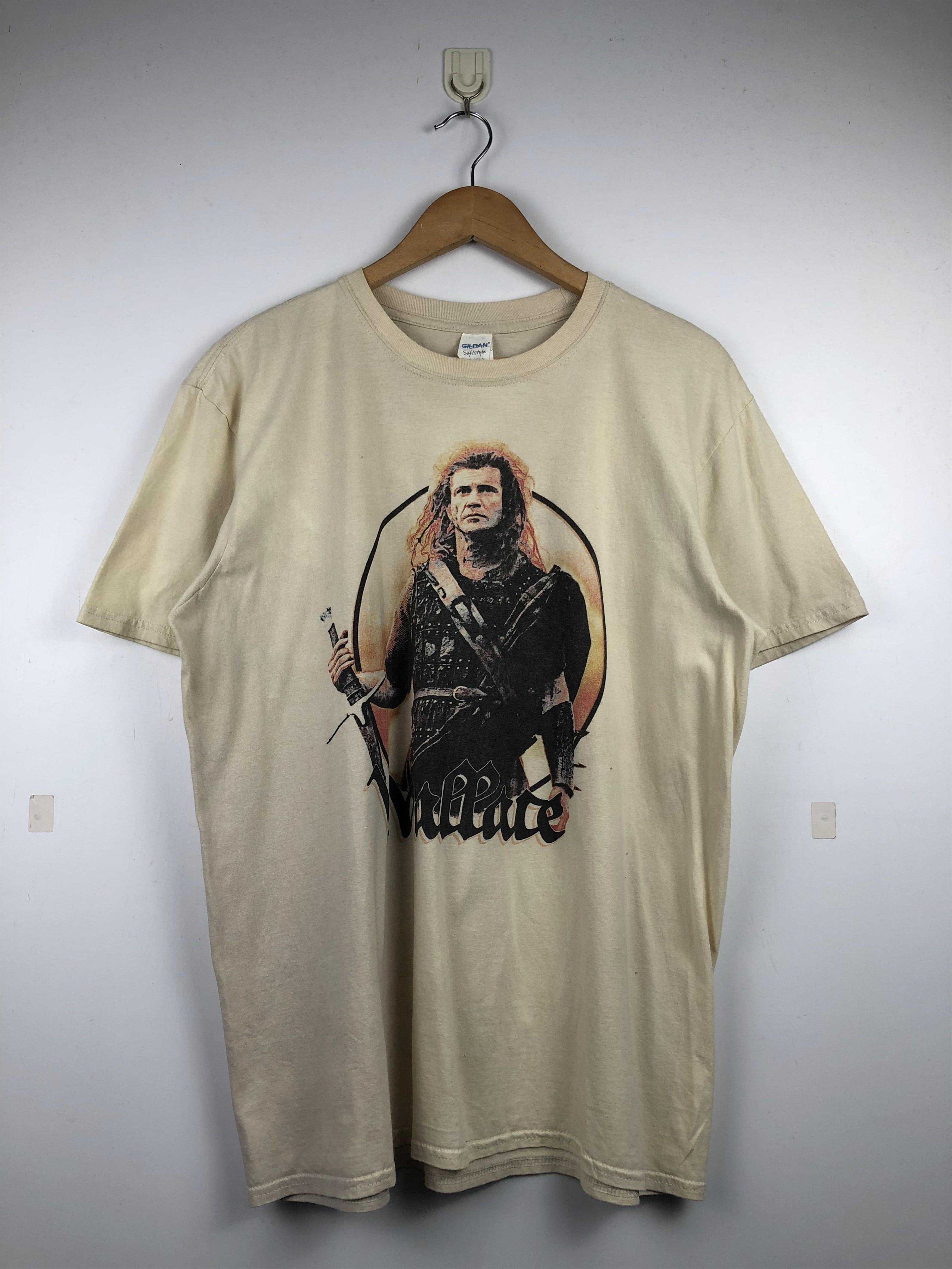 Other Vintage Braveheart Movie William Wallace T Shirt TA0351 Size US XL / EU 56 / 4 - 1 Thumbnail