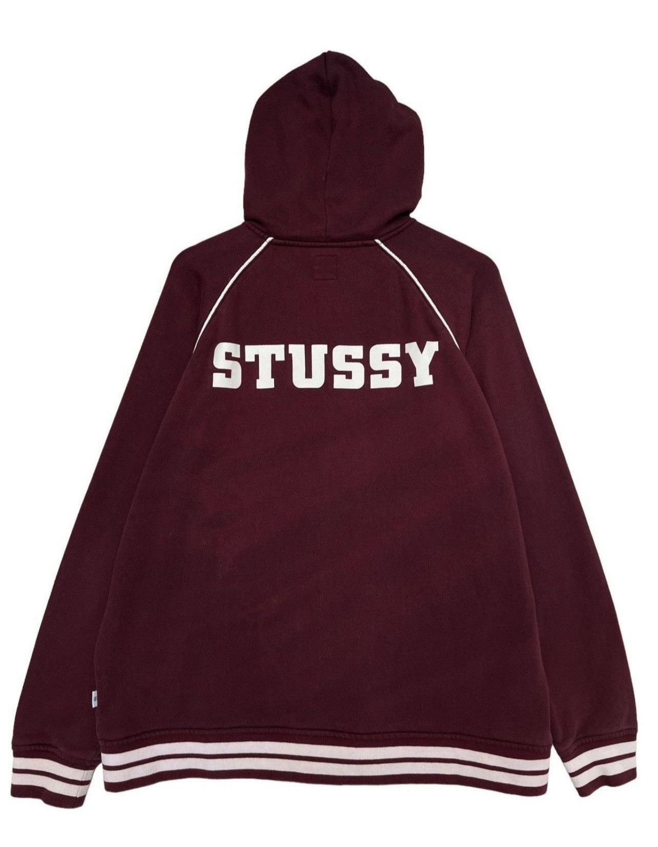 Stussy Stussy Spellout Snap Button Hoodie Size US XL / EU 56 / 4 - 2 Thumbnail