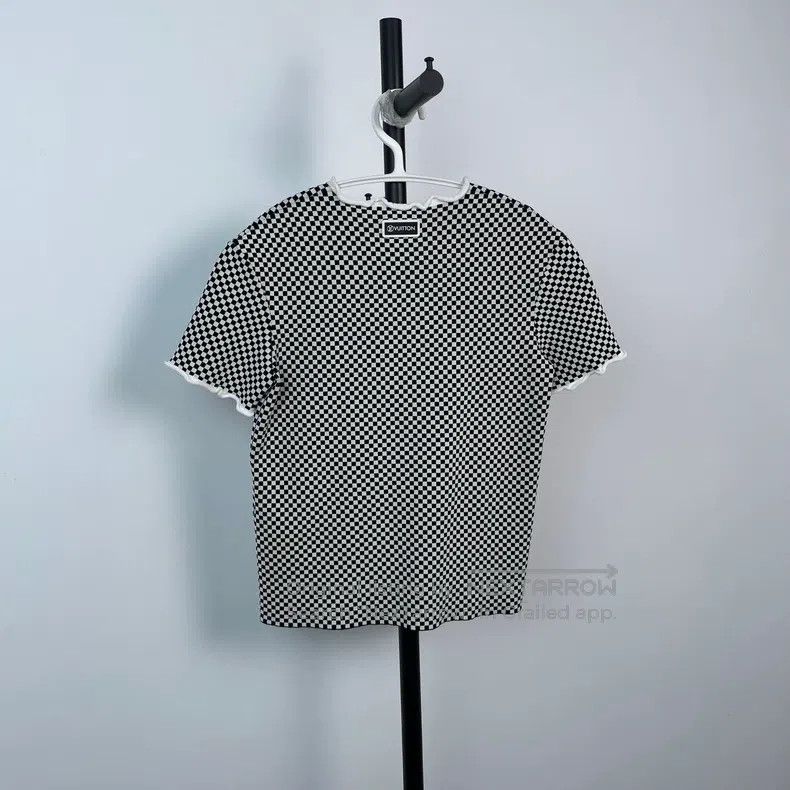 Louis Vuitton Louis Vuitton Knitted checkerboard short sleeves Size US S / EU 44-46 / 1 - 2 Thumbnail