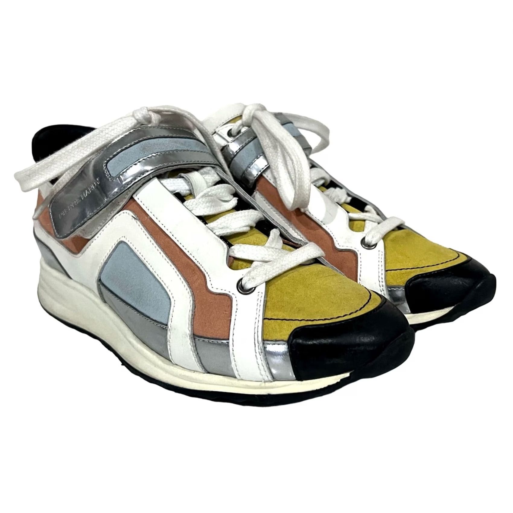 Pierre Hardy Pierre Hardy Street Life Sneakers Suede Trainers Low-Top Womens US 9 39 Multicolor Size US 9 / IT 39 - 2 Thumbnail