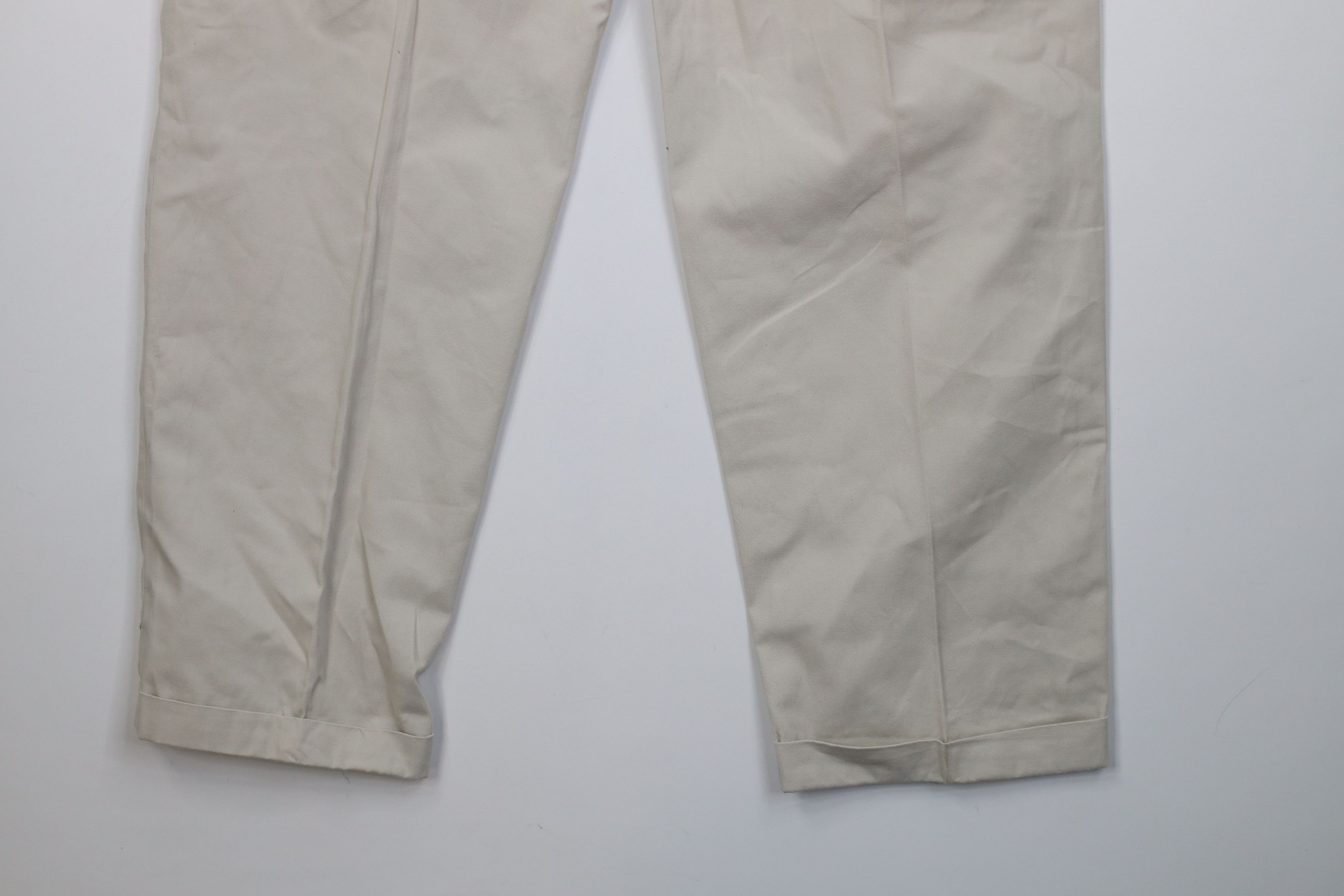 Eddie Bauer Vintage 90s Eddie Bauer Pleated Straight Leg Chino Pants USA Size US 34 / EU 50 - 14 Thumbnail
