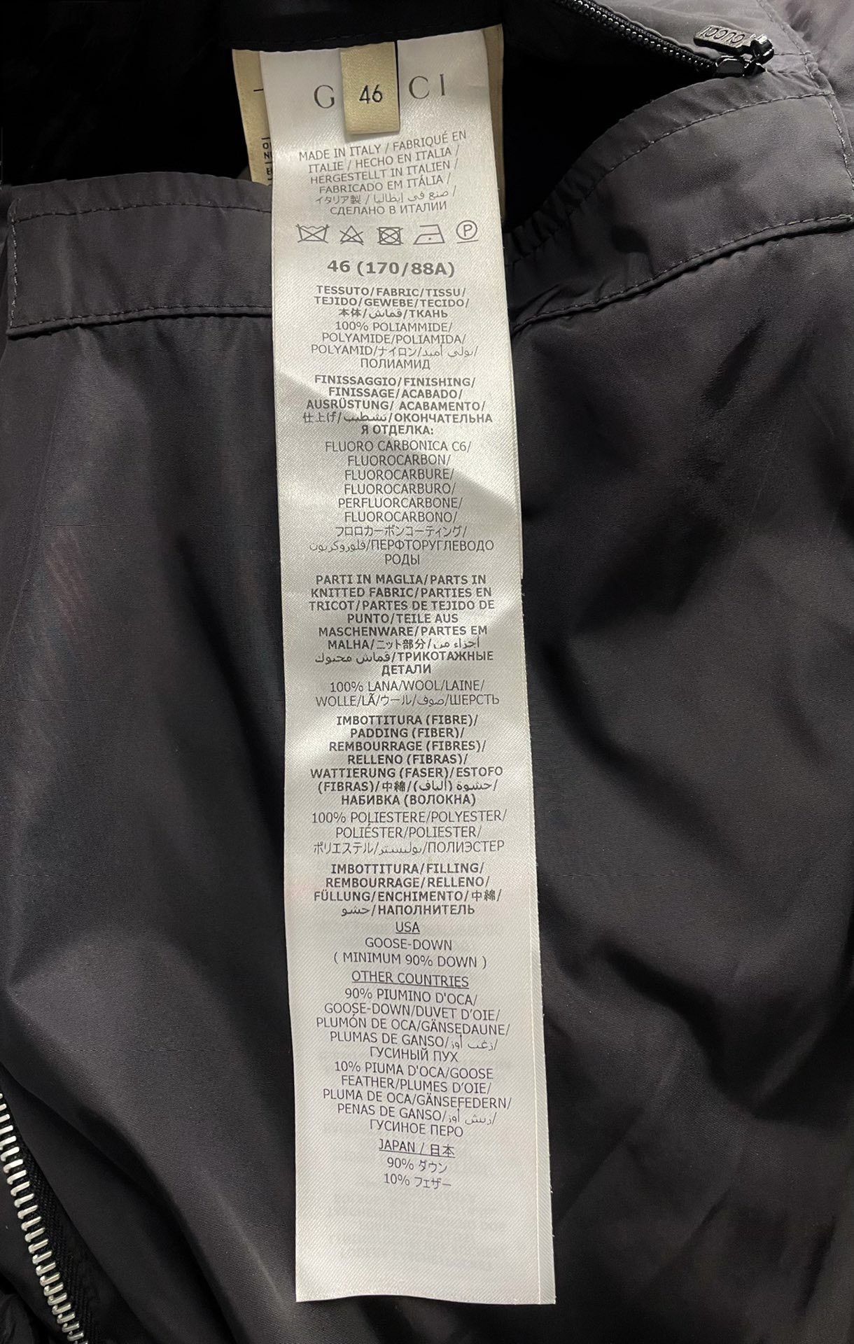 Gucci Gucci Black double G reflective down jacket 2501-Nextarrow Size US S / EU 44-46 / 1 - 6 Thumbnail