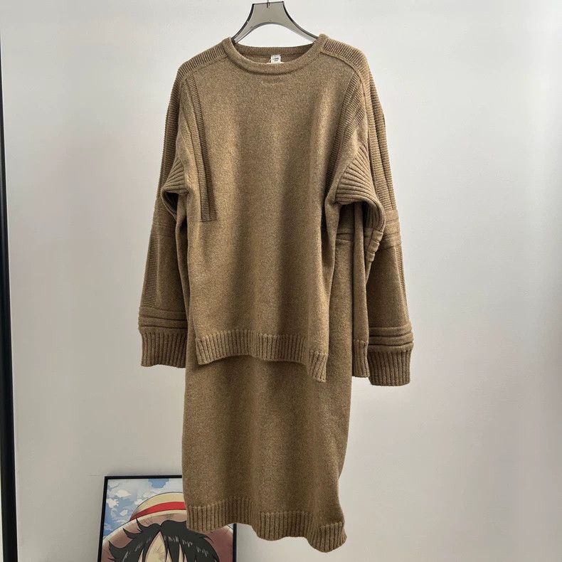 Hermes Hermes Oatmeal Show Sweater Dress - dmc Size US XS / EU 42 / 0 - 1 Thumbnail