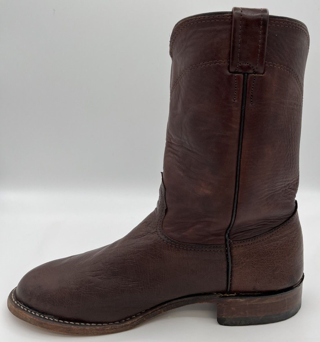 Larry Mahan Larry Mahan Cowboy Boots Brown Bullhide Leather Size 8.5 XE Size US 8.5 / EU 41-42 - 7 Thumbnail