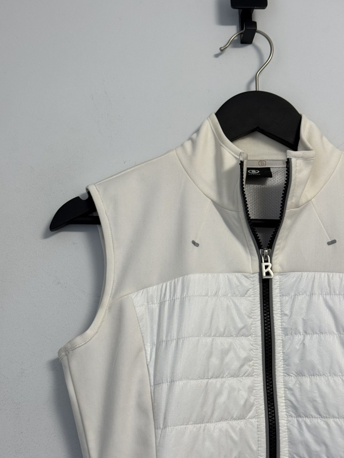 Bogner Women’s Bogner White Quilted Golf Vest Sleeveless Full Zip Size S / US 4 / IT 40 - 6 Thumbnail