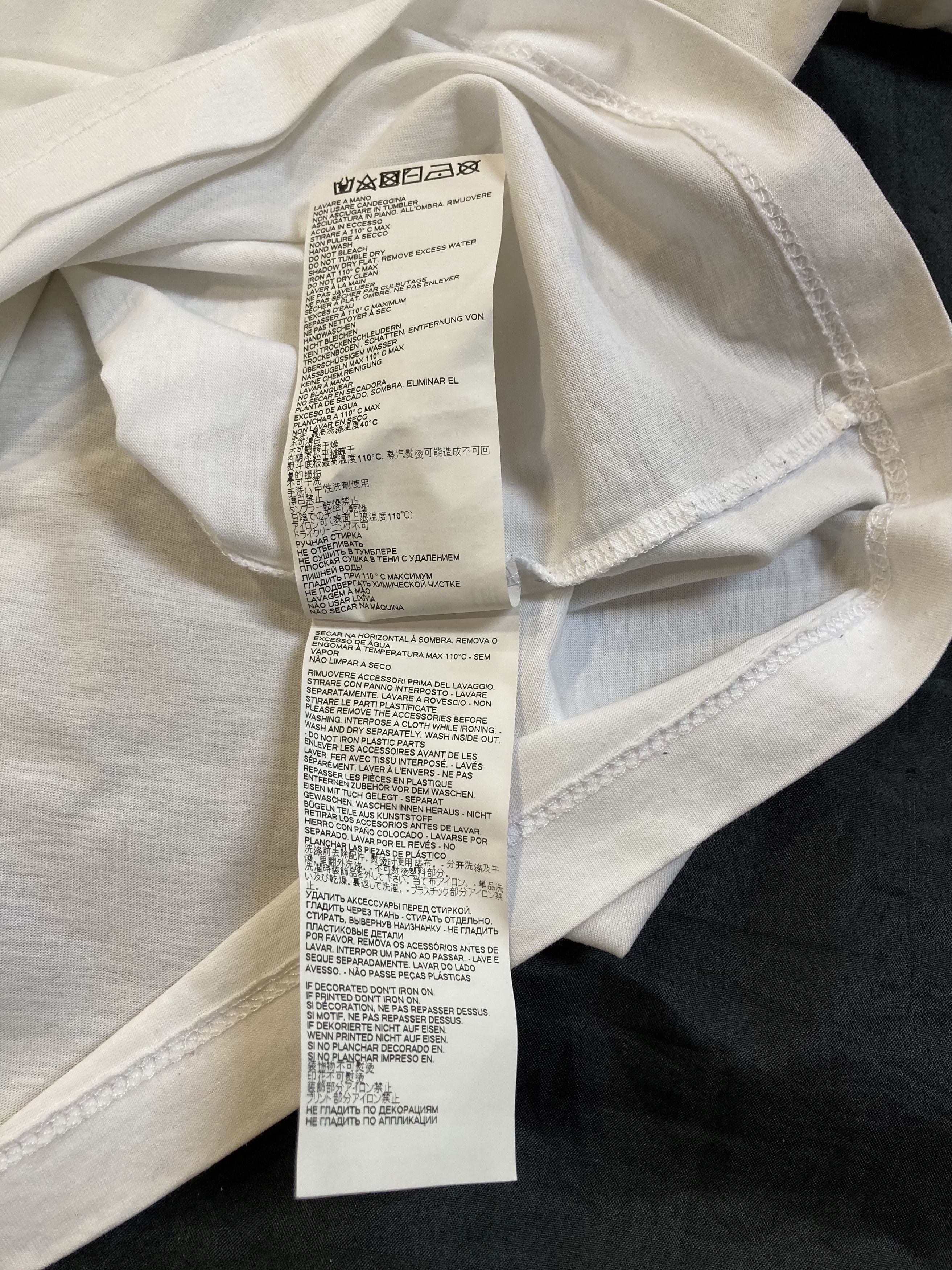 Dsquared2 DSQUARED2 Tape detail Icon T-shirt White Size US L / EU 52-54 / 3 - 10 Thumbnail