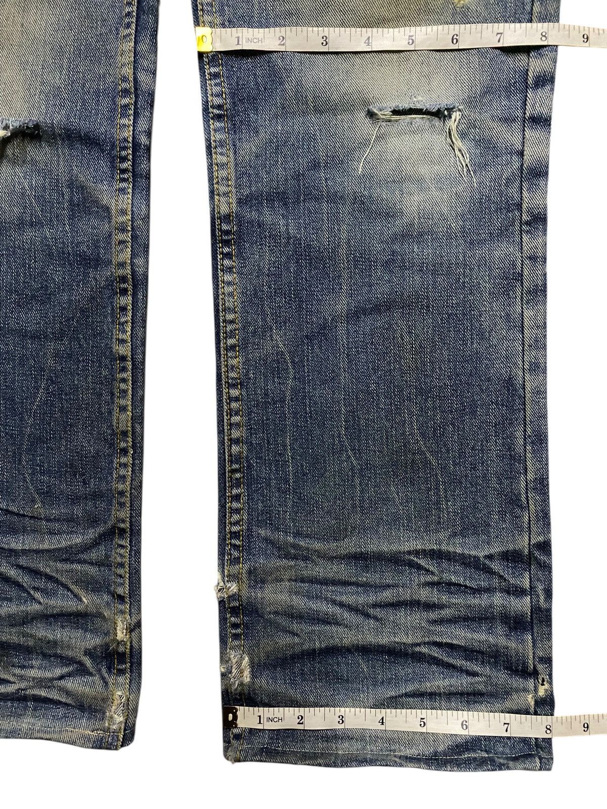 Seditionaries Arcade Vtg Distressed Loose Denim Jeans Authentic 90s Style Size US 32 / EU 48 - 13 Thumbnail