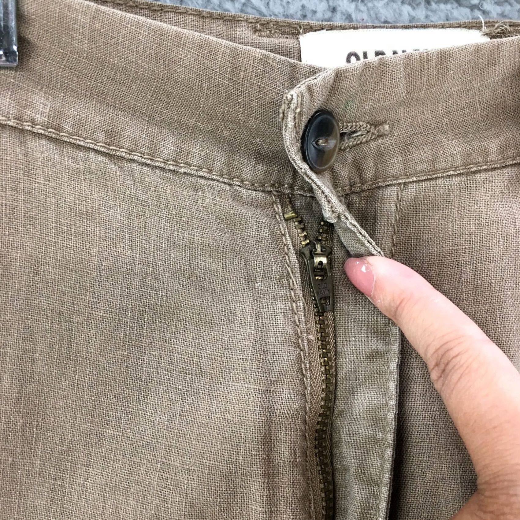 Old Navy Old Navy Pants Mens 32x32 Brown Flat Front Straight Leg Mid Rise Zip Fly Casual Size US 32 / EU 48 - 4 Thumbnail