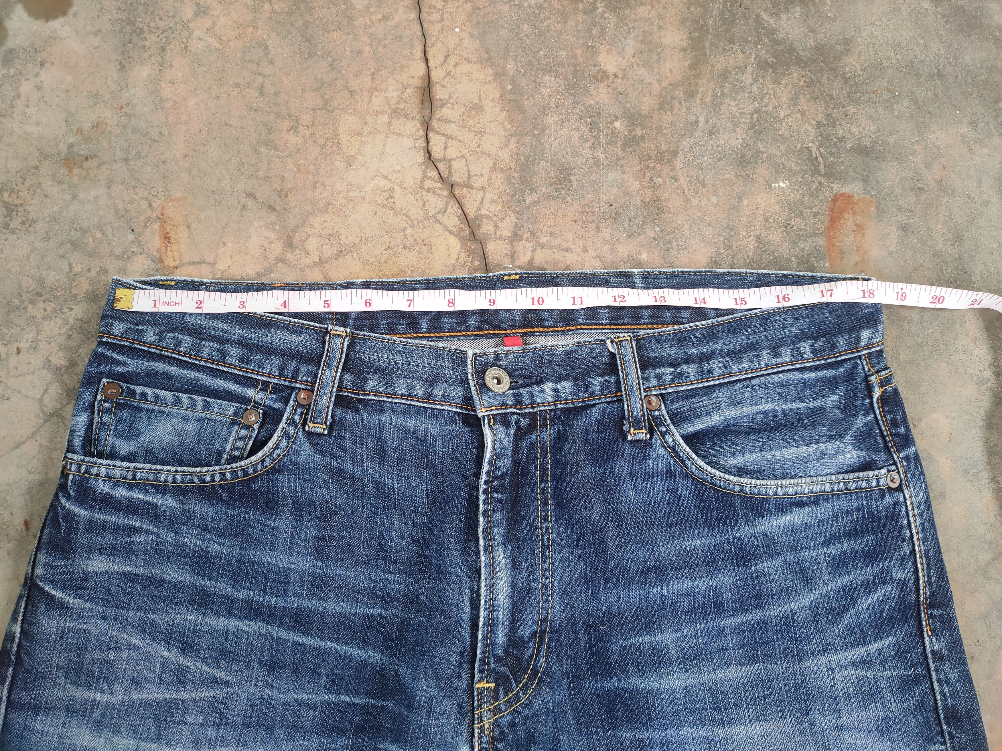 Japanese Brand W36 VINTAGE JAPANESE FADED DISTRESSED JEANS DENIM PANTS Size US 36 / EU 52 - 6 Thumbnail