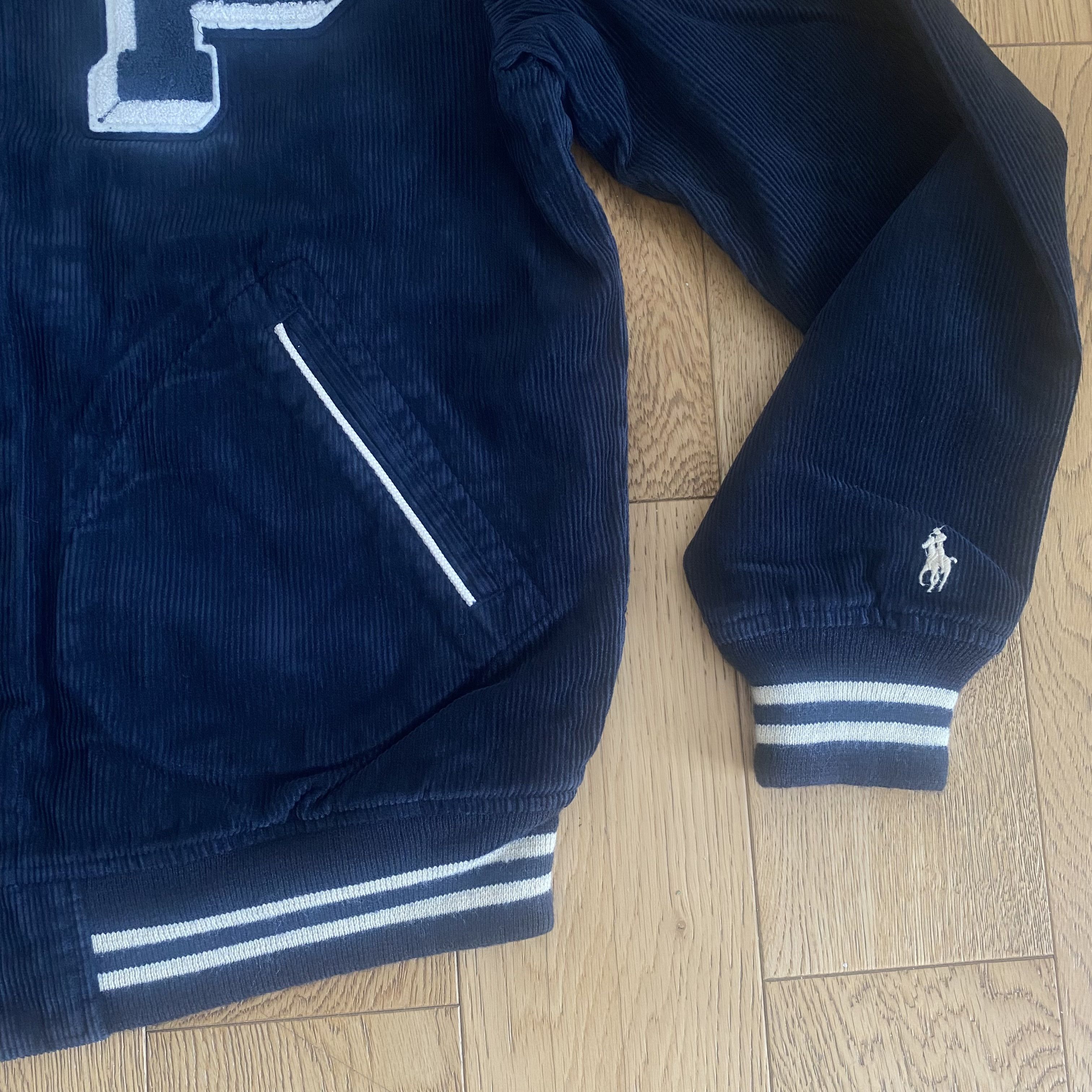 Polo Ralph Lauren Polo Ralph Lauren Corduroy Bomber Varsity Jacket Coat Patch Size US S / EU 44-46 / 1 - 3 Thumbnail