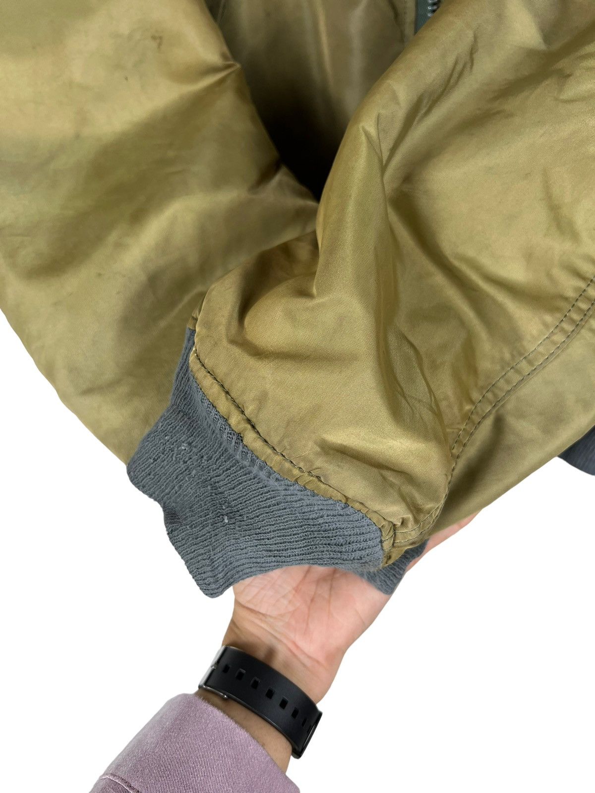 Alpha Industries 🔥 RIOT ANARCHY AFFA ALPHA MA-1 BOMBER JACKET Size US L / EU 52-54 / 3 - 12 Thumbnail