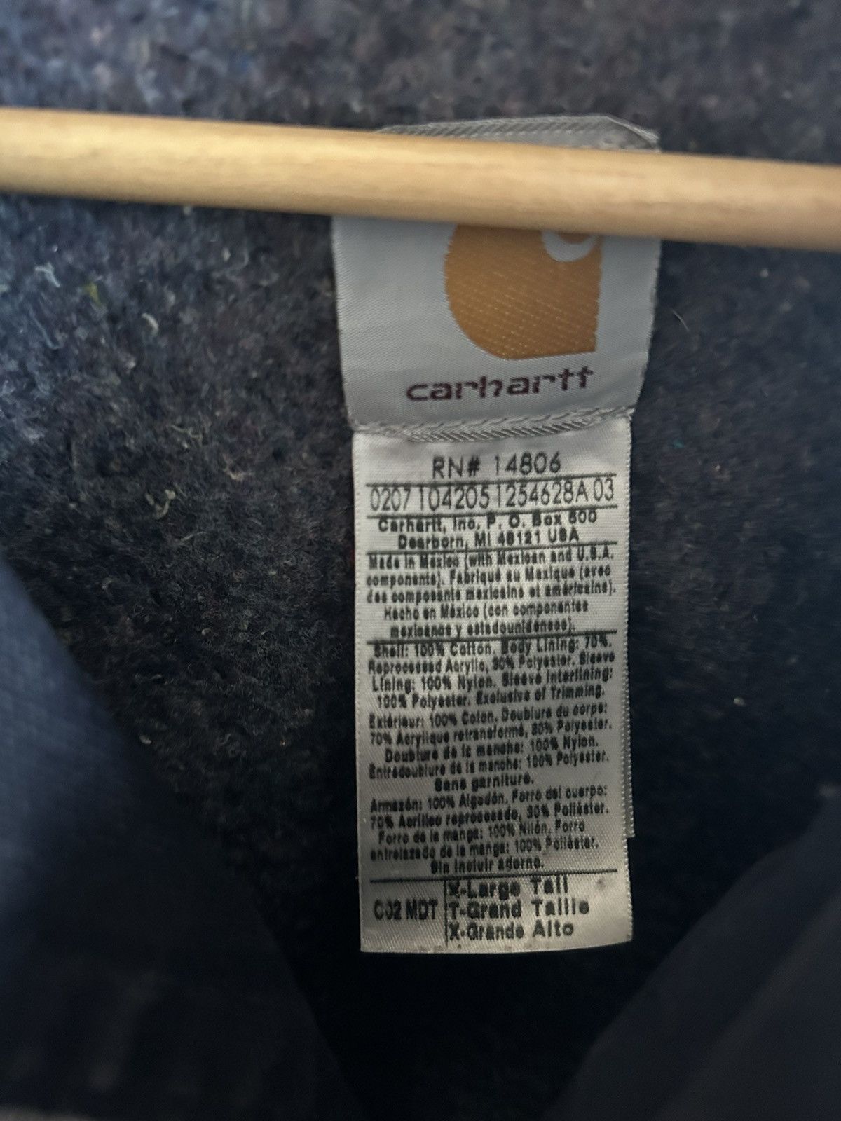 Carhartt Carhartt Workwear Jacket Size US XL / EU 56 / 4 - 4 Thumbnail