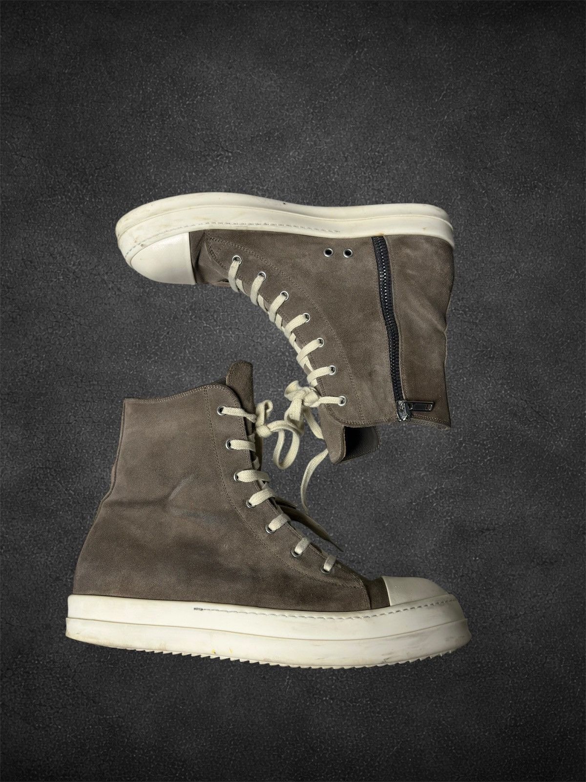 Rick Owens Rick Owens mainline suede Ramones Size US 11 / EU 44 - 11 Thumbnail