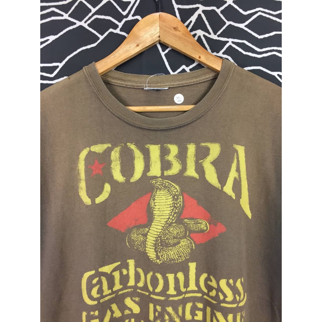 Other Distressed Cobra Carbonless Gas Engine Cylinder Oil Tee Size US L / EU 52-54 / 3 - 3 Thumbnail