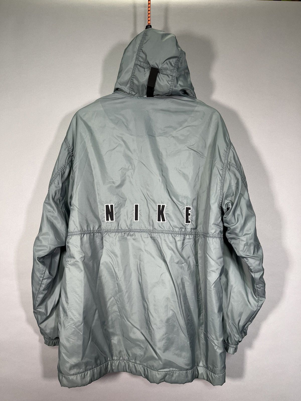 Nike × Vintage Crazy 1990’s Vintage Nike Embroidered Swoosh Spellout Jacket Size US M / EU 48-50 / 2 - 7 Thumbnail