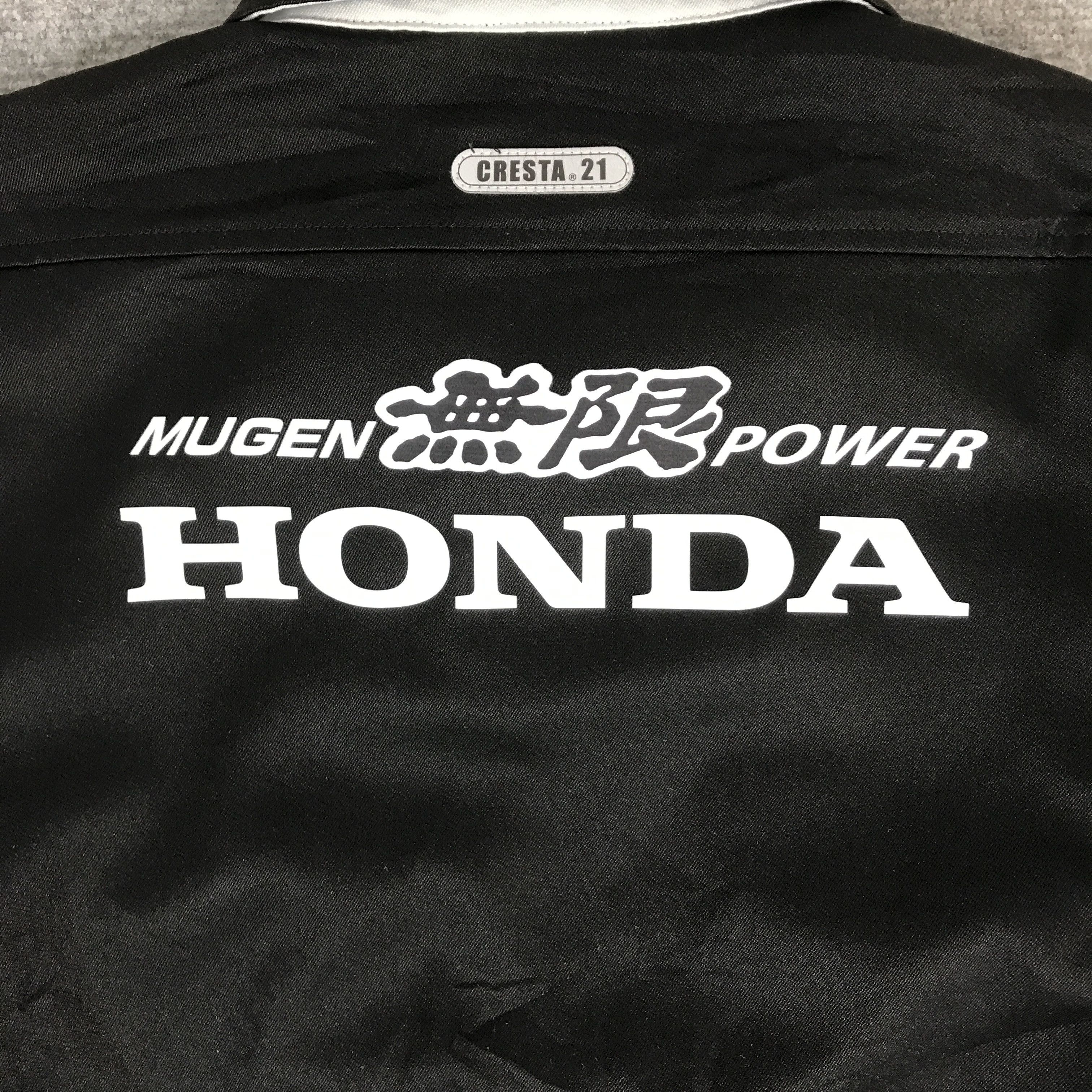 Japanese Brand HONDA MUGEN RACING JAPAN BLACK JACKET Size US L / EU 52-54 / 3 - 5 Thumbnail