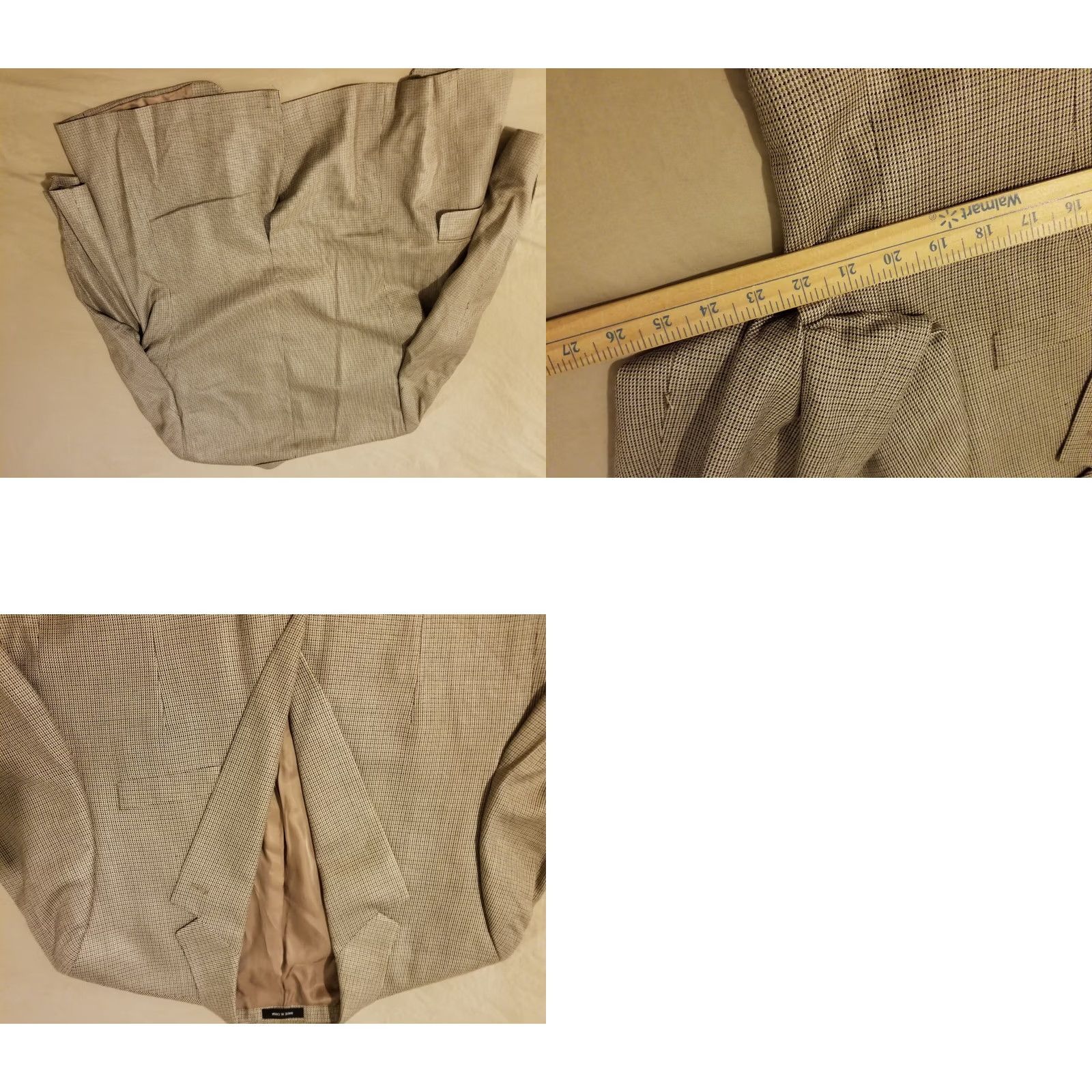Polo Ralph Lauren Mens Polo Ralph Lauren Silk Sports Jacket Blazer 44R Khaki Size US XXL / EU 58 / 5 - 8 Thumbnail