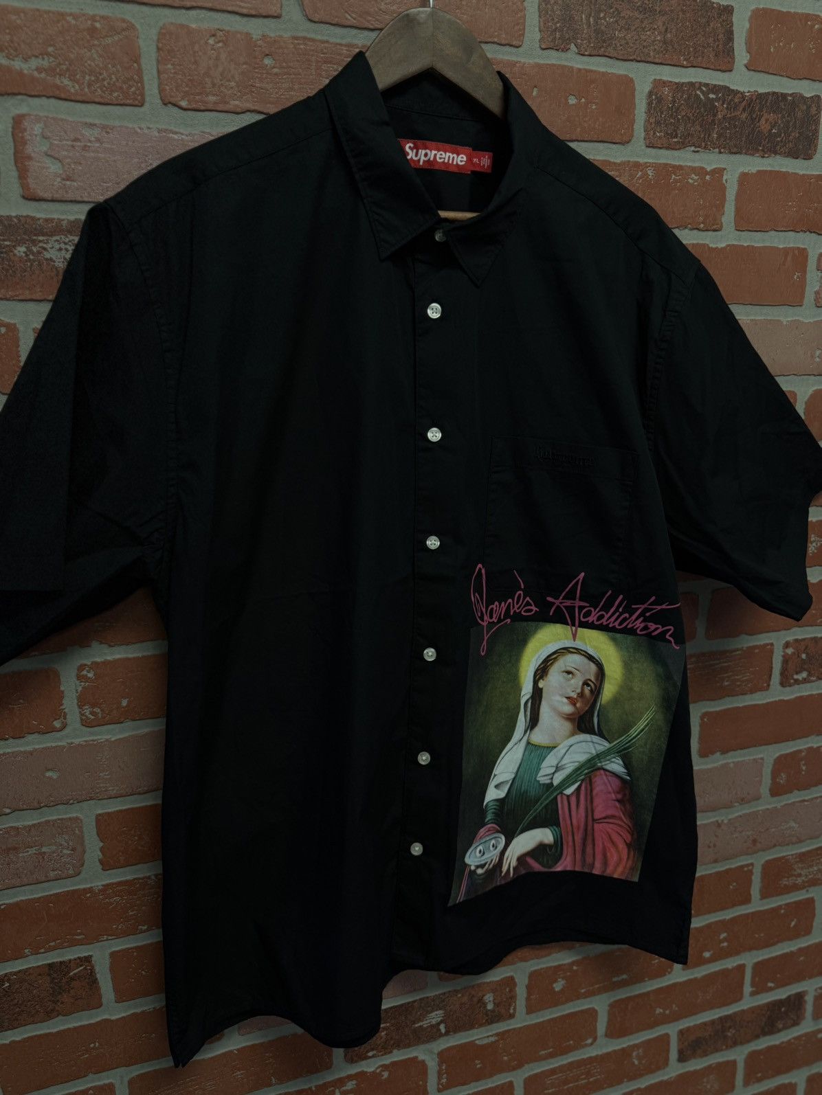 Supreme Supreme Janes Addiction Button Up Tee FW24 Size L (NEW) Size US L / EU 52-54 / 3 - 3 Thumbnail