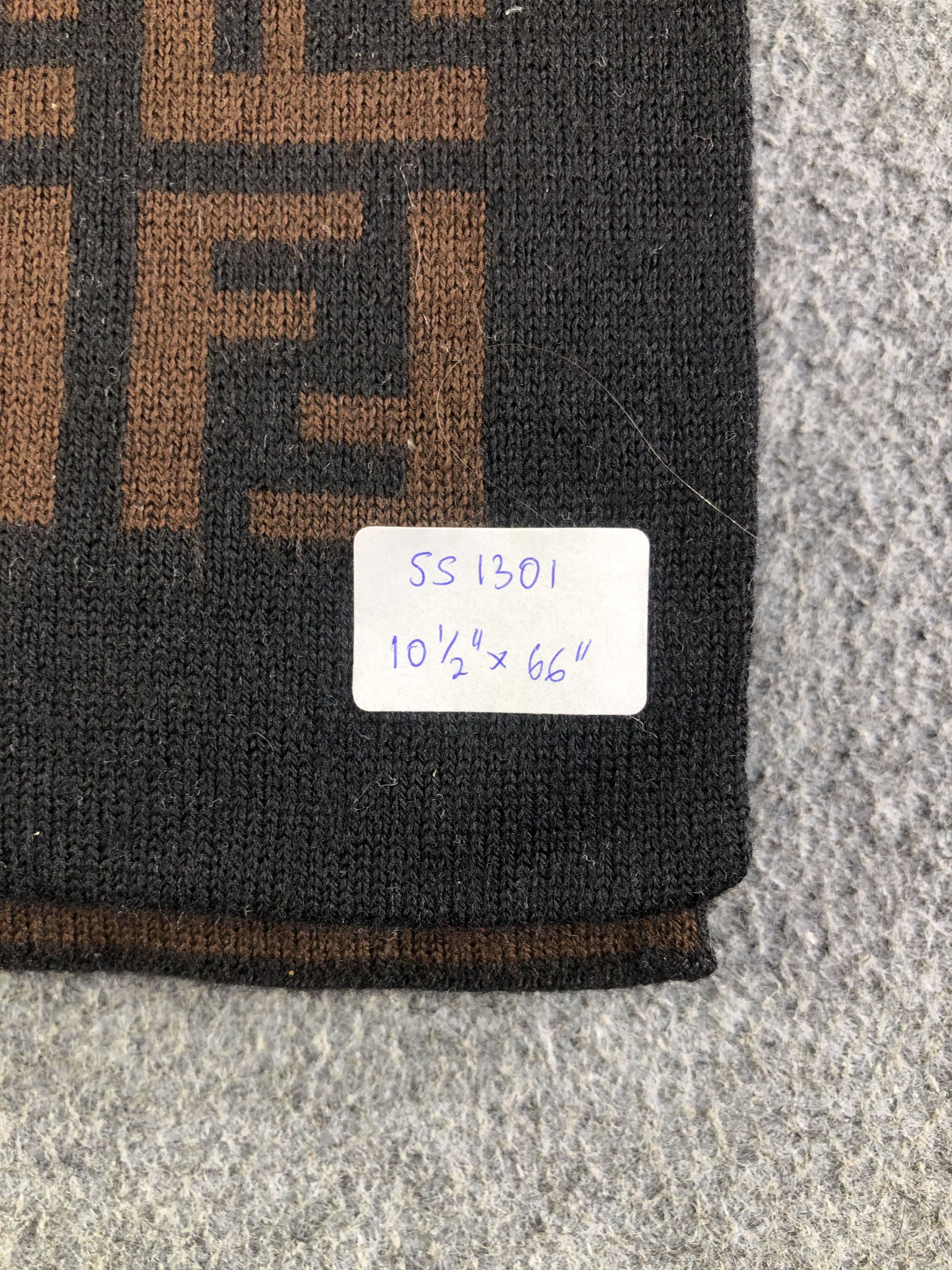 Vintage Fendi Wool Scarf / Muffler / Neckwear SS1301 Size ONE SIZE - 7 Thumbnail