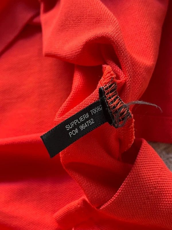 Polo Ralph Lauren RLX Polo Ralph Lauren Golf Sz L Red Rare Polo Shirt Size US L / EU 52-54 / 3 - 14 Thumbnail