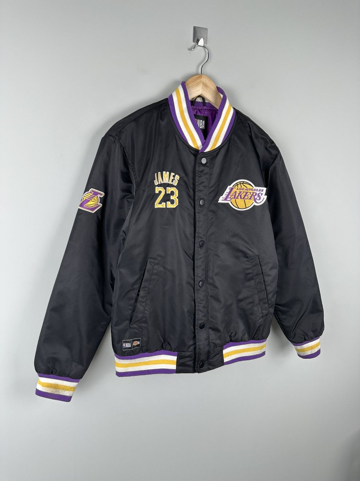 NBA Bomber Jacket Nba Lakers James Oversized Size US S / EU 44-46 / 1 - 2 Thumbnail