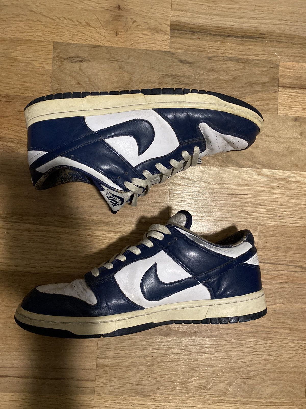 Vintage Nike dunk vintage blue and white Size US 11.5 / EU 44-45 - 2 Thumbnail