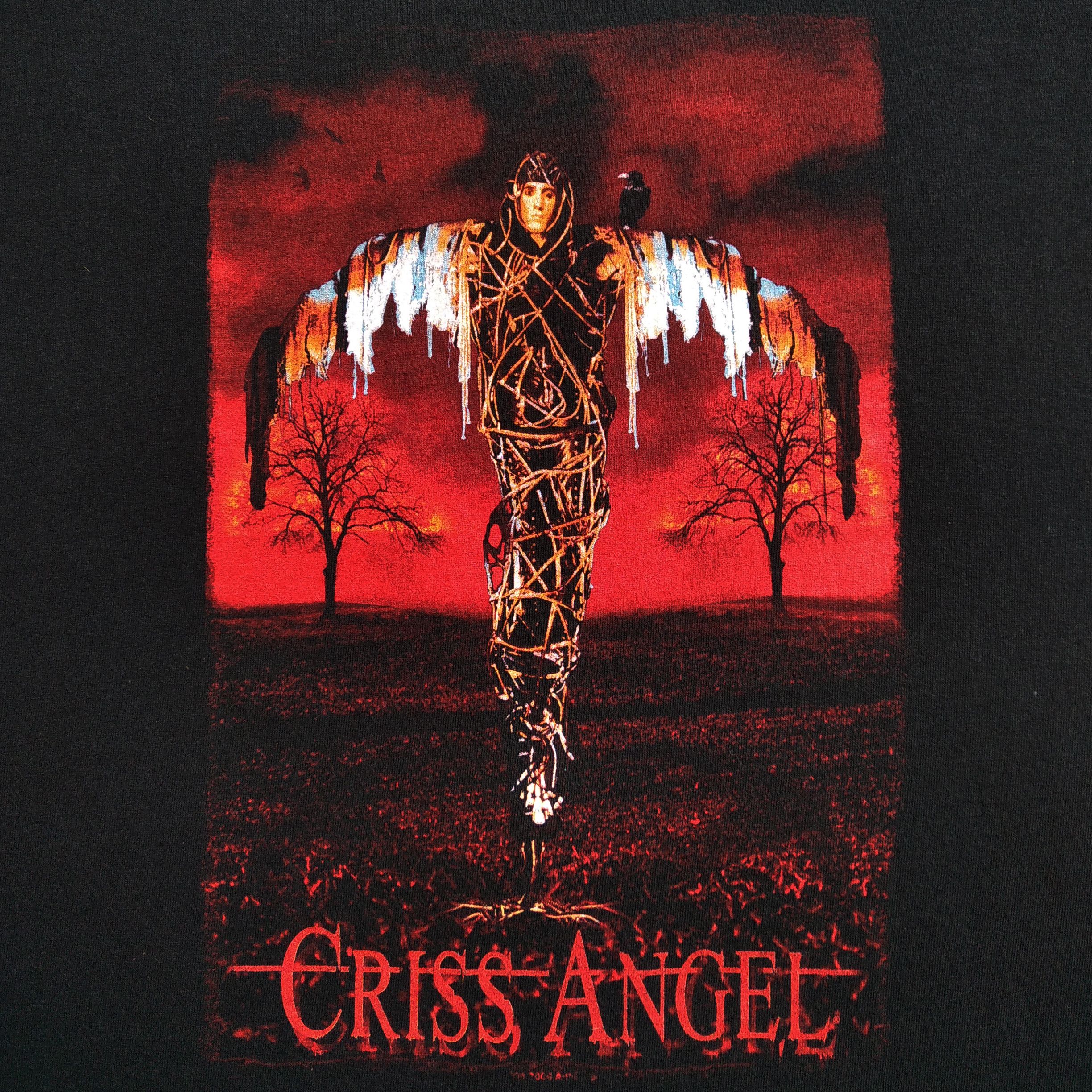 Band Tees Vintage Early 00's CRISS ANGEL T-Shirt Size US XL / EU 56 / 4 - 2 Thumbnail