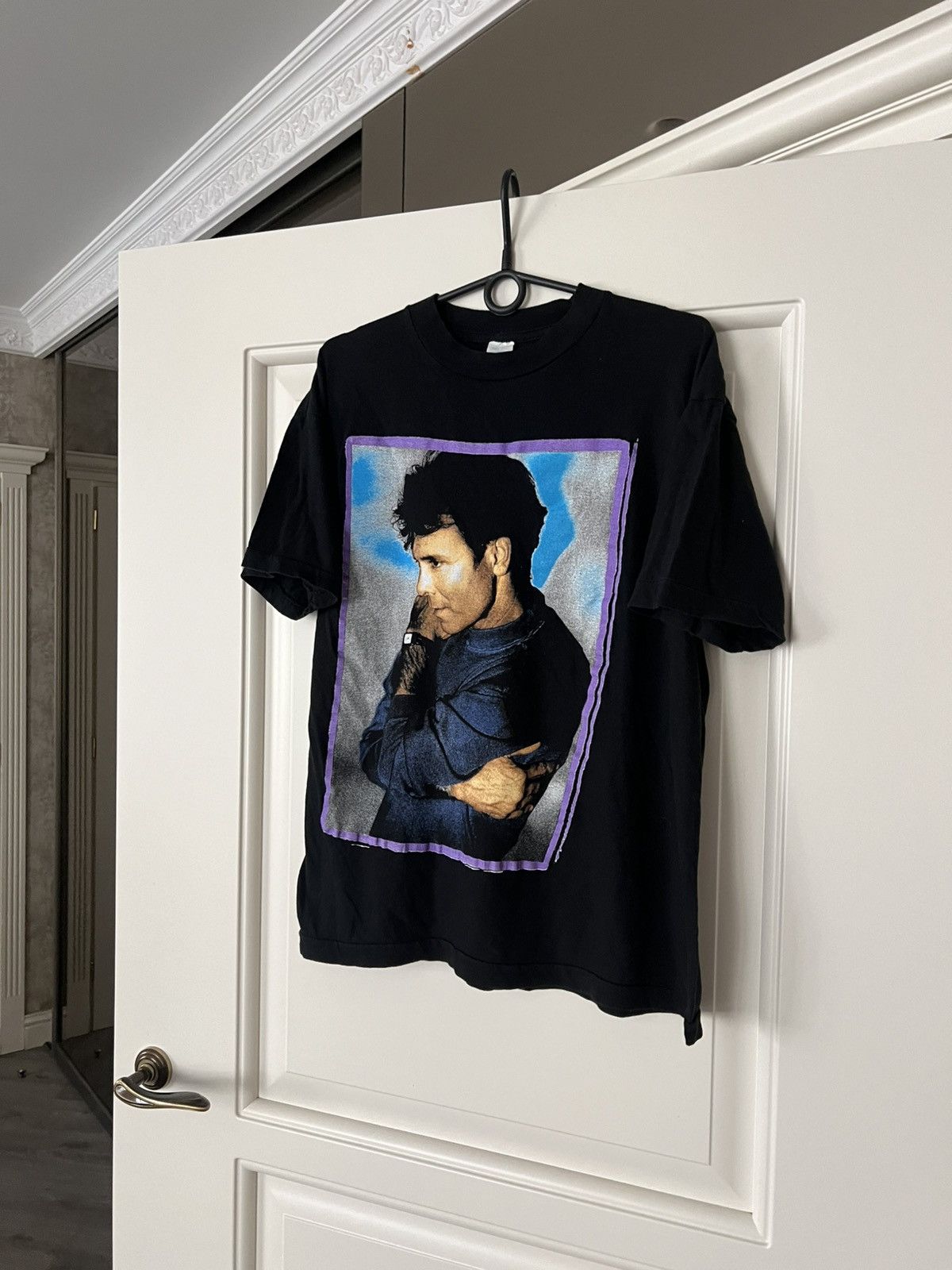 Band Tees Vintage 1991 Cliff Richard Tee Band T-Shirt Single Stitch Size US L / EU 52-54 / 3 - 2 Thumbnail