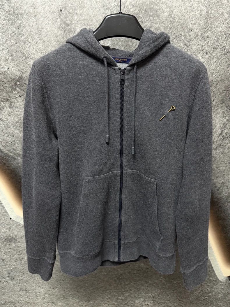 Louis Vuitton Louis Vuitton Gray Zip Jacket Size US S / EU 44-46 / 1 - 1 Thumbnail
